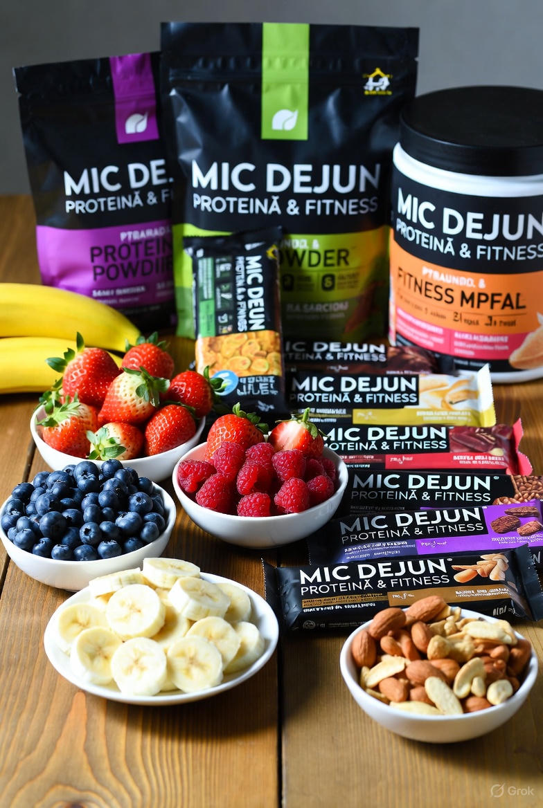 Pachet Mic Dejun Proteină & Fitness