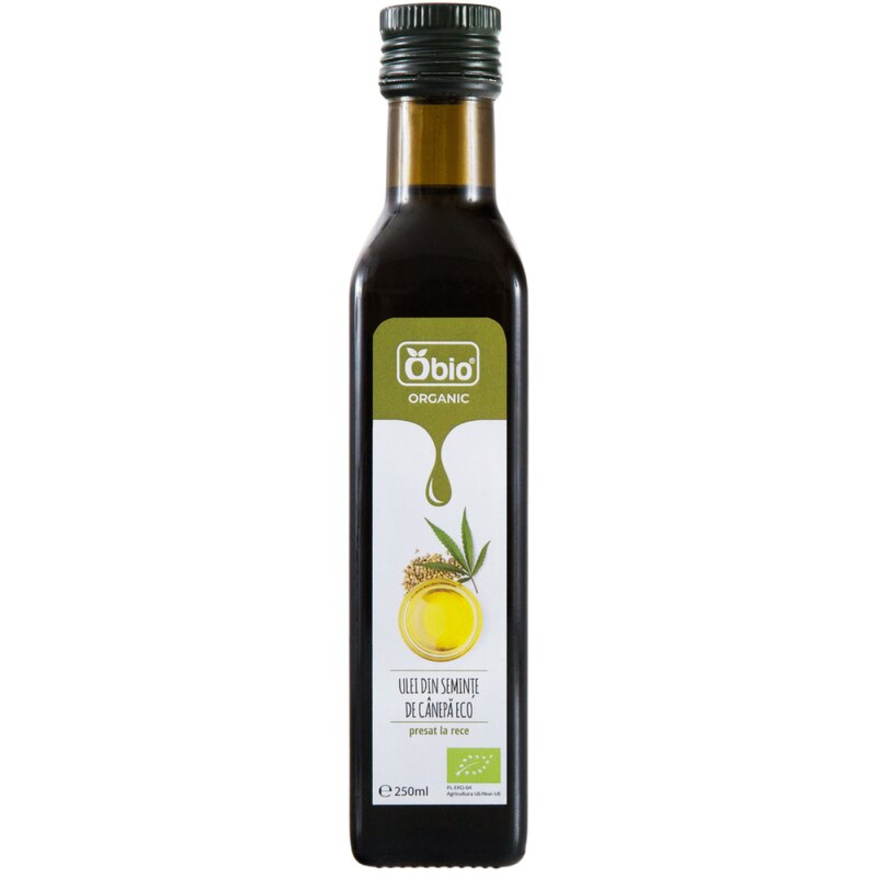 Ulei de canepa bio 250ml Obio