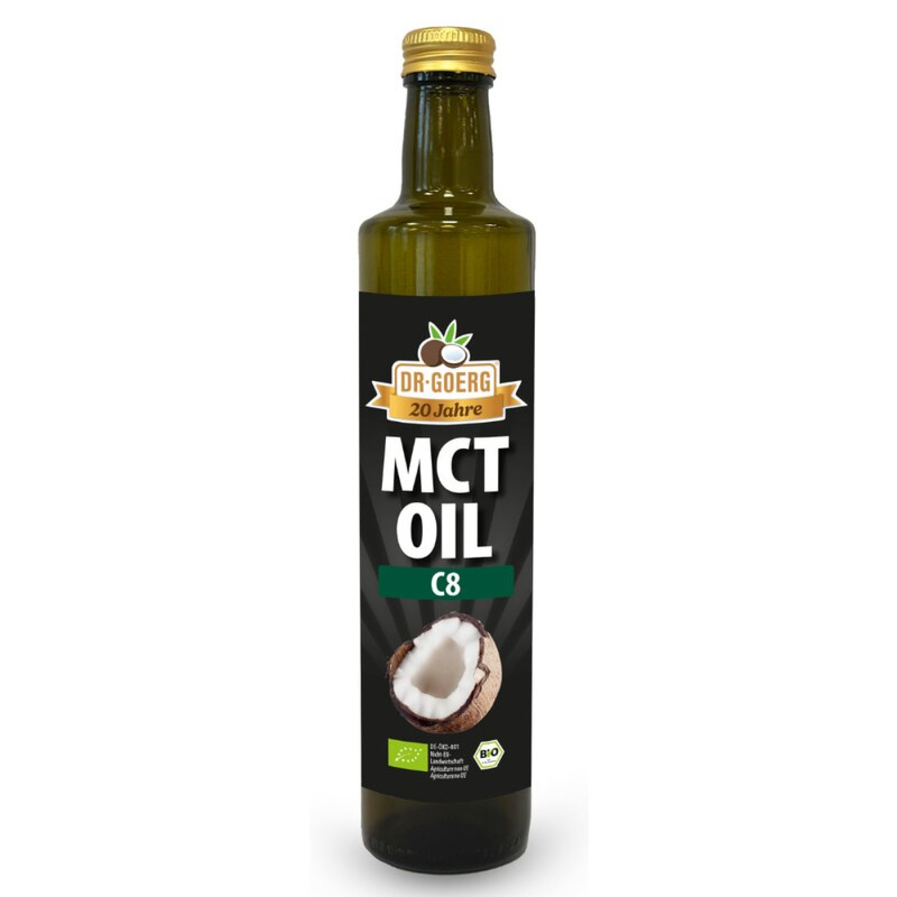Ulei de cocos mct c8 bio 500ml Dr. Goerg