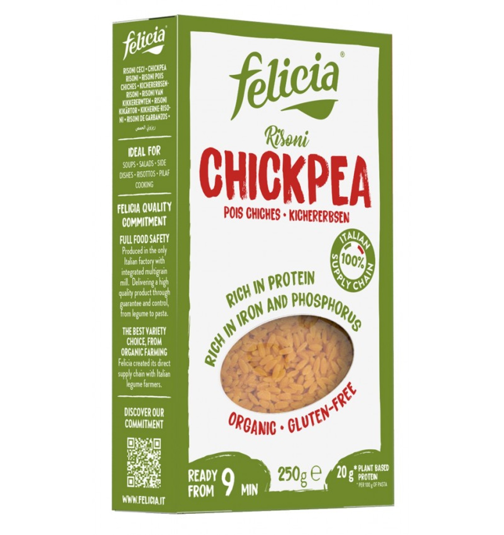 RISONI CU NAUT BIO 250g Felicia