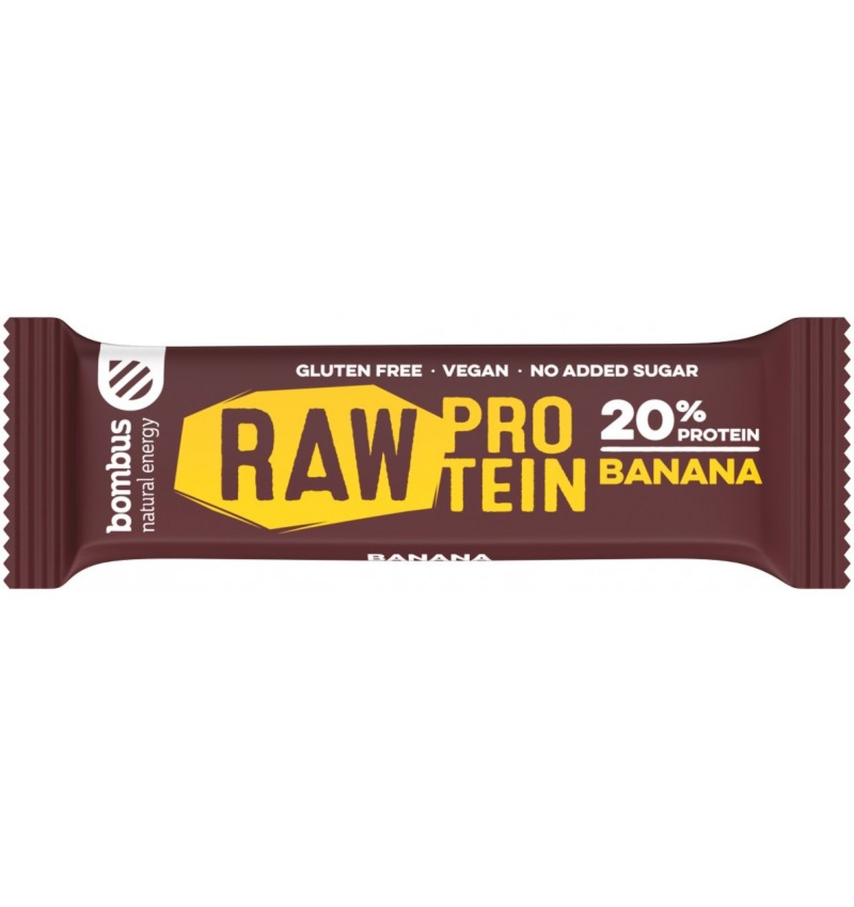 BATON PROTEIC CU BANANE, 20% PROTEINE, 50G