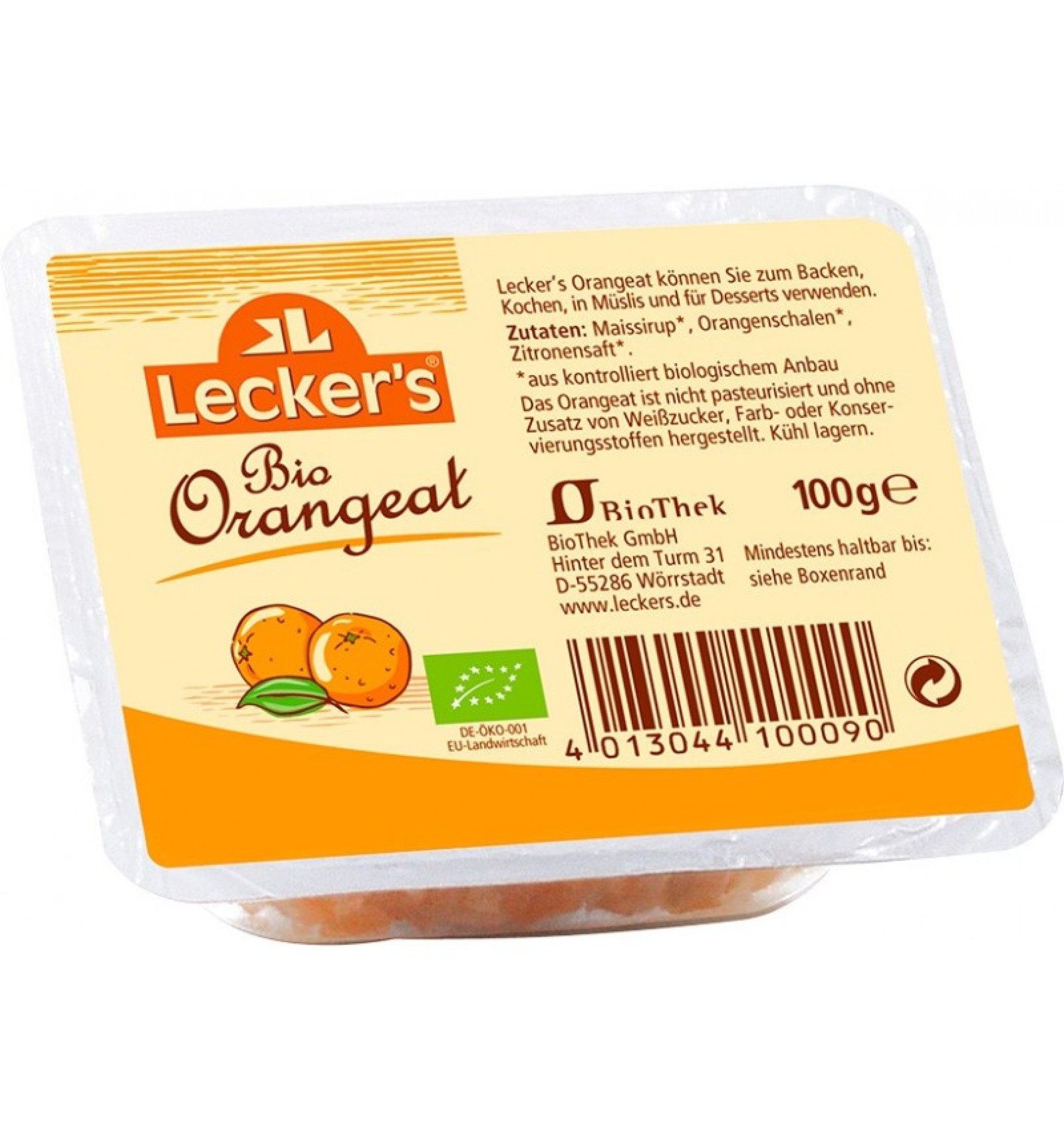 Coaja de portocale bio, 100 g