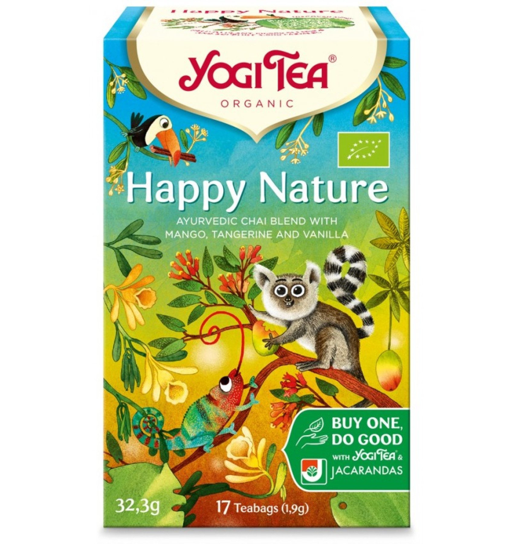 ECO/BIO Ceai Happy Nature, 32.3gr