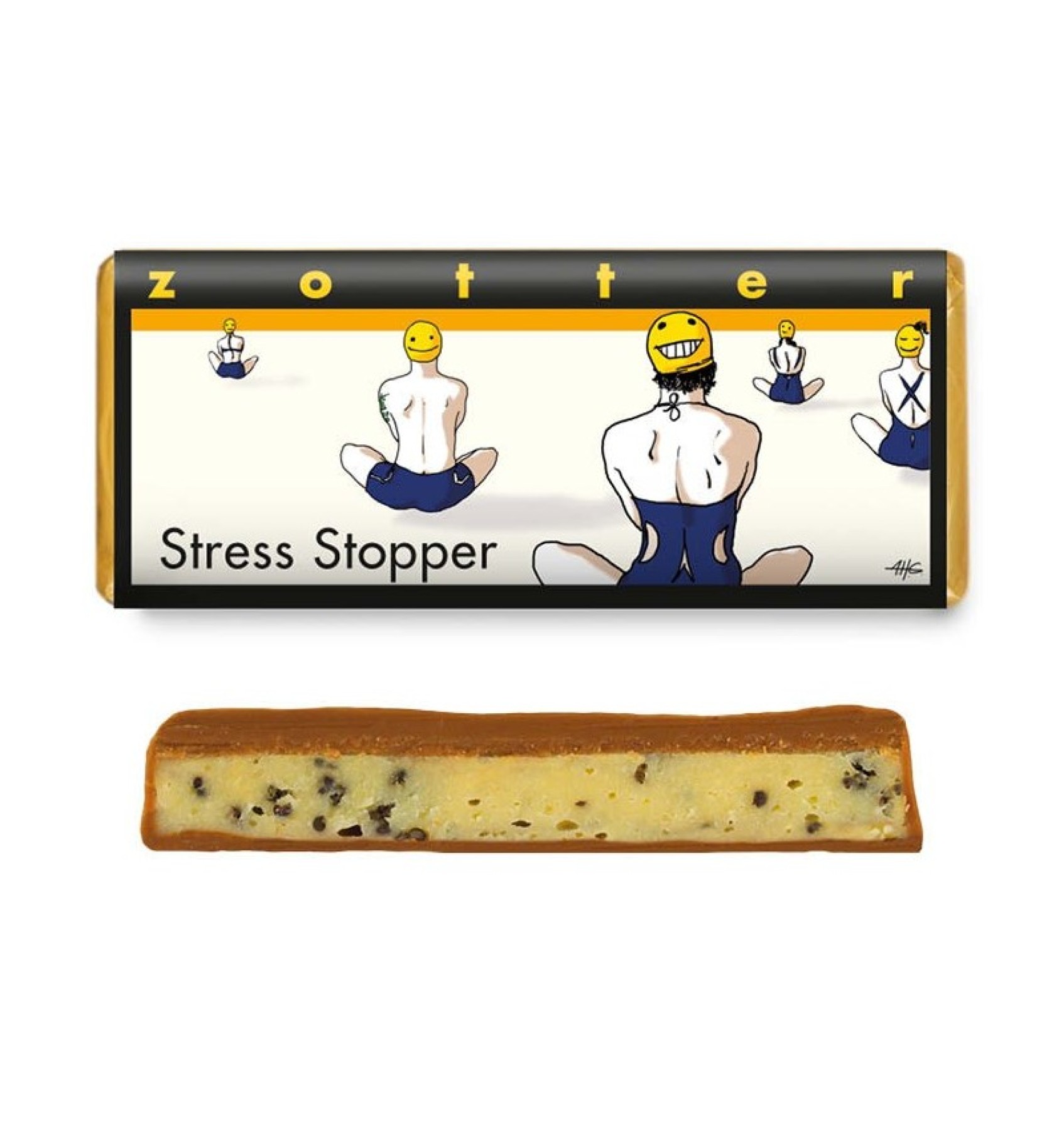 BIO+FAIR Ciocolata cu lapte - Stress Stopper, 70 g