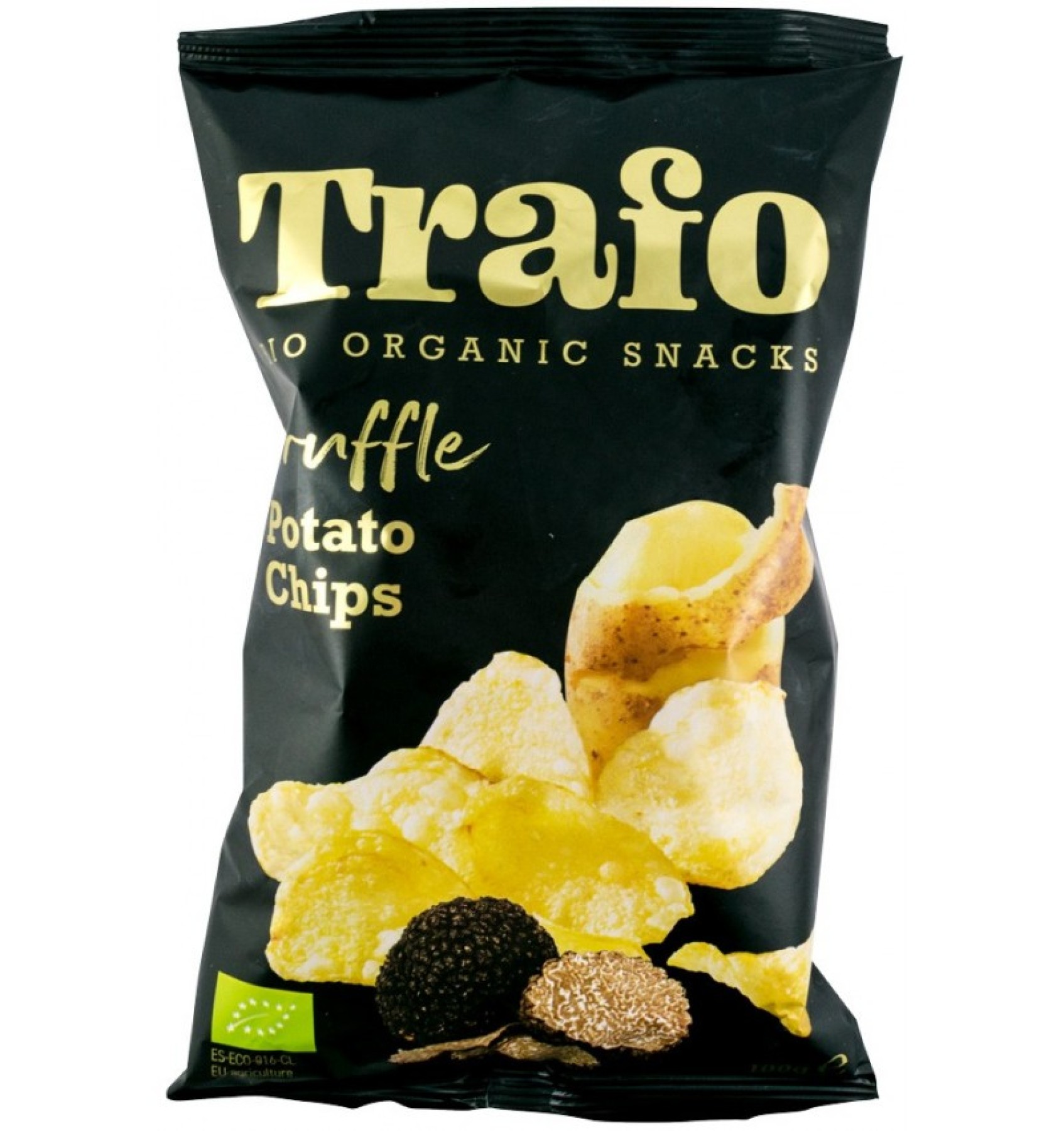 ECO/BIO Chipsuri din cartofi cu trufe negre 100gr