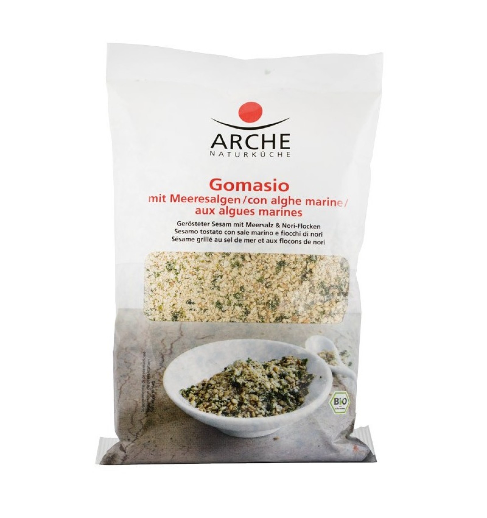 Gomasio BIO cu sare de mare si alge marine, 200 g