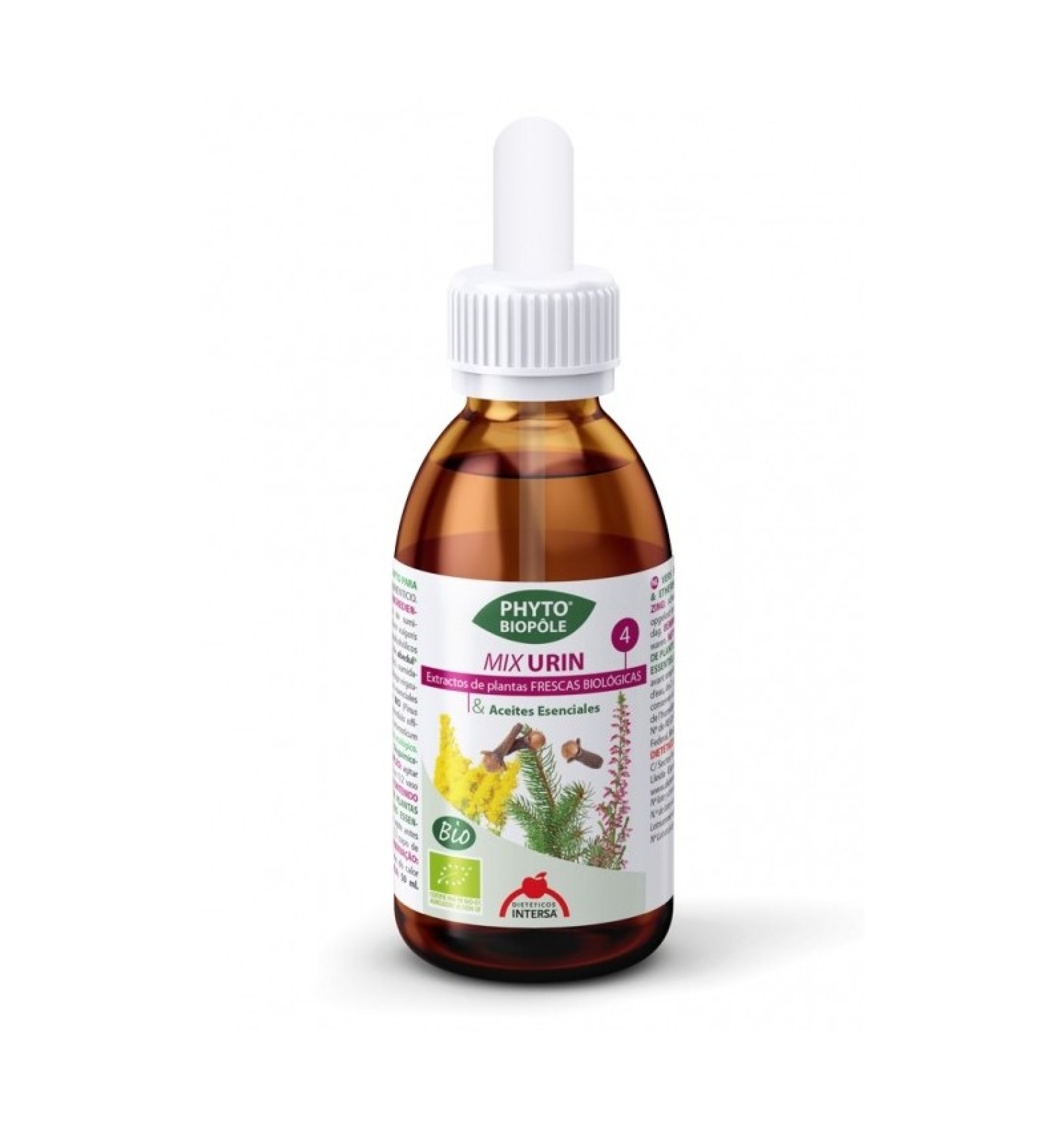 Mix bio 4 din plante, urin, tract urinar, 50 ML Phyto-Biopôle