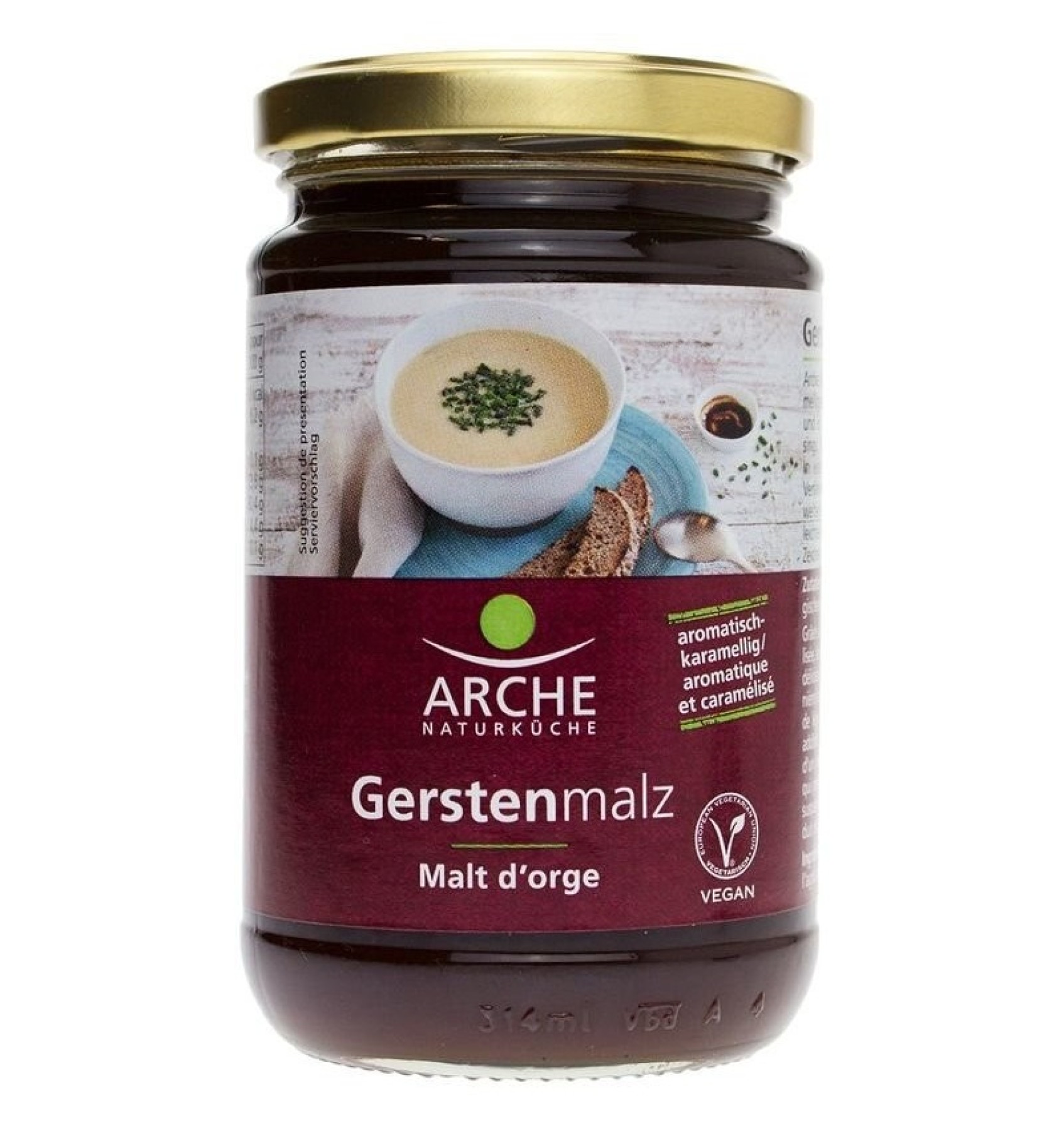 Malt de orz, bio, 400 g