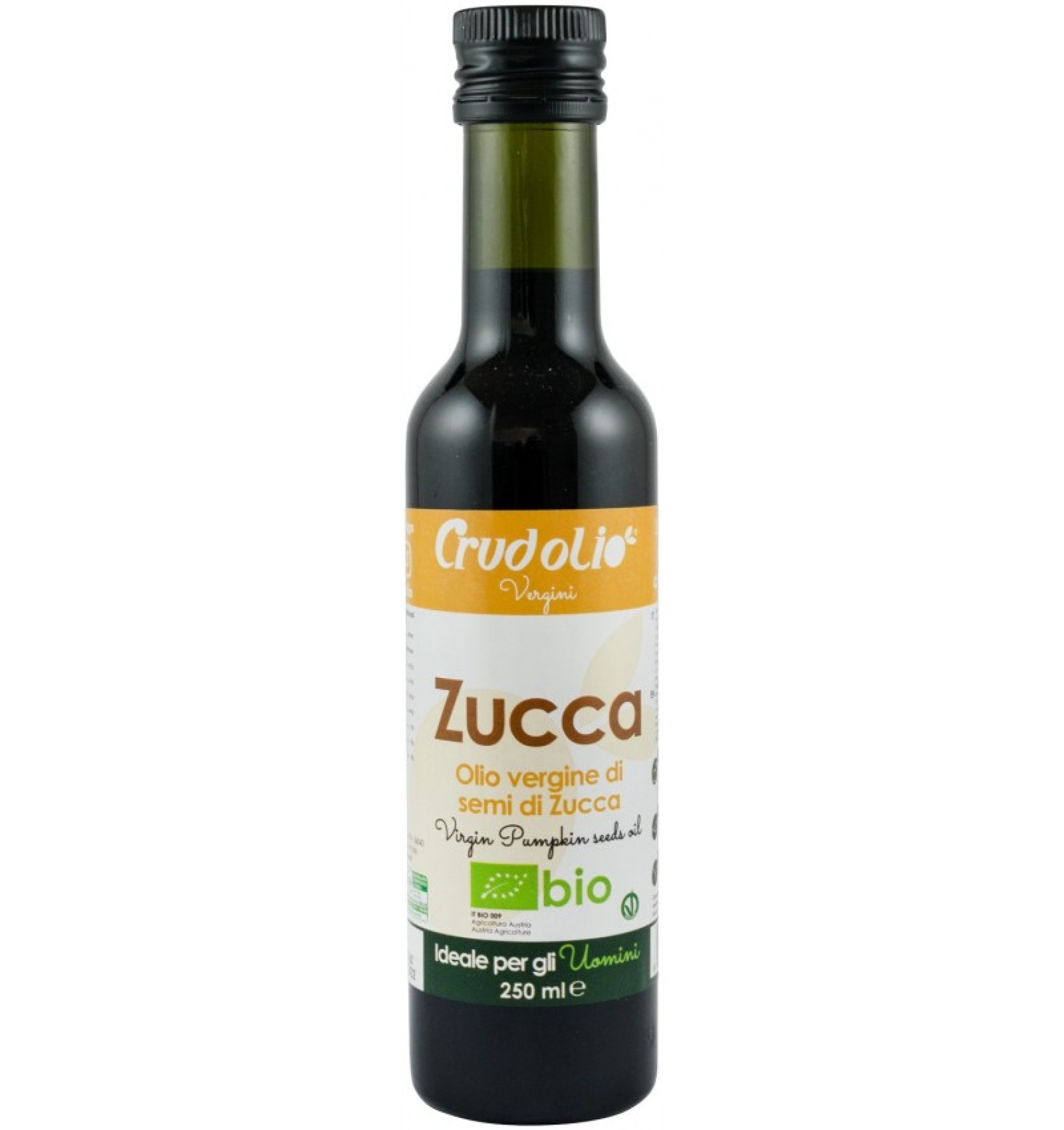 Ulei Bio din seminte de dovleac 250 ml Crudolio