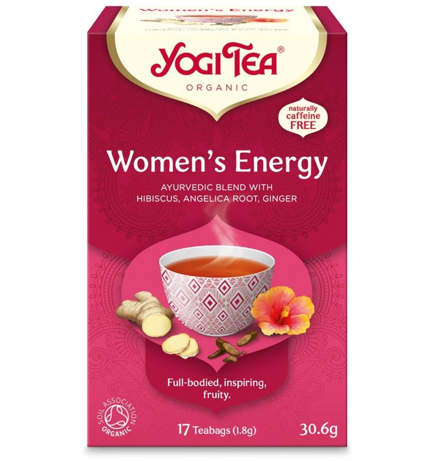 Ceai Bio ENERGIE PENTRU FEMEI, 17 PLICULETE X 1.8 G, (30.6 G) Yogi