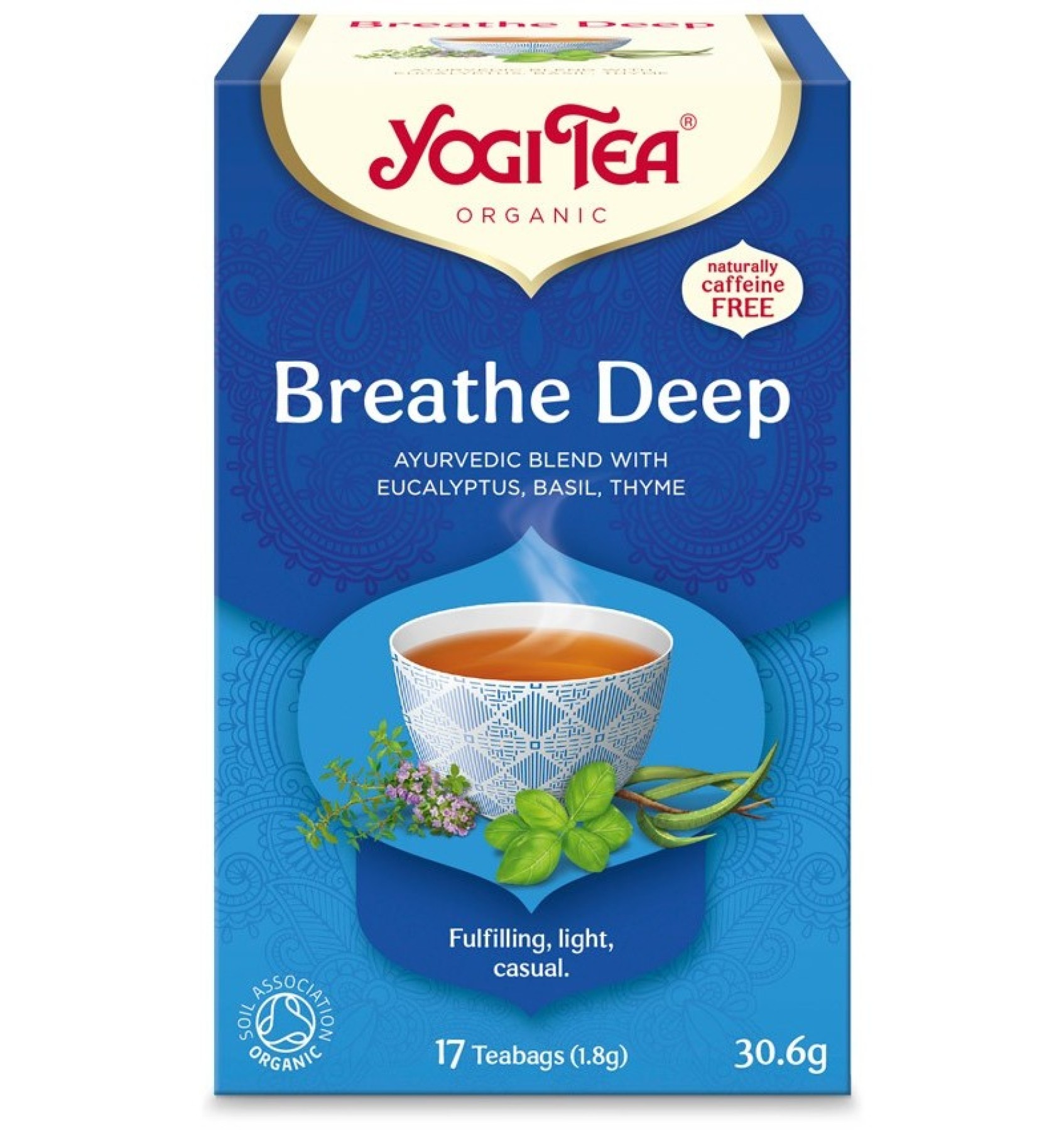 CEAI BIO RESPIRATIE PROFUNDA, 17 PLICULETE X 1.8 G, (30.6 G) Yogi