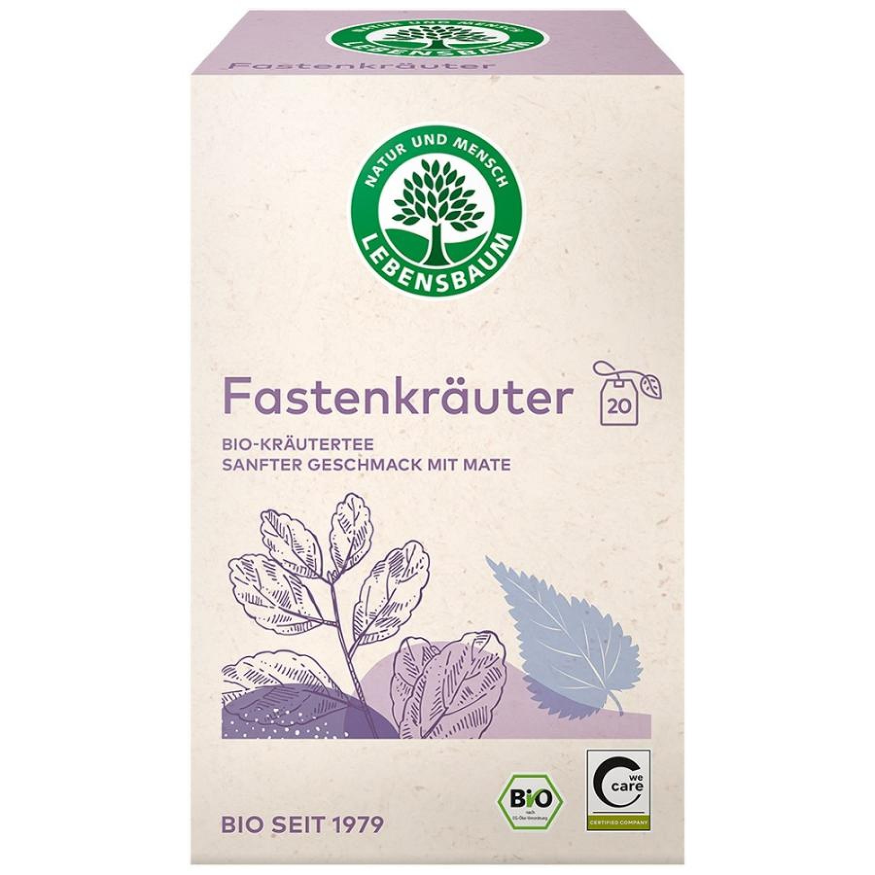 Ceai din plante pentru fasting 20 plicuri, eco - 30 g