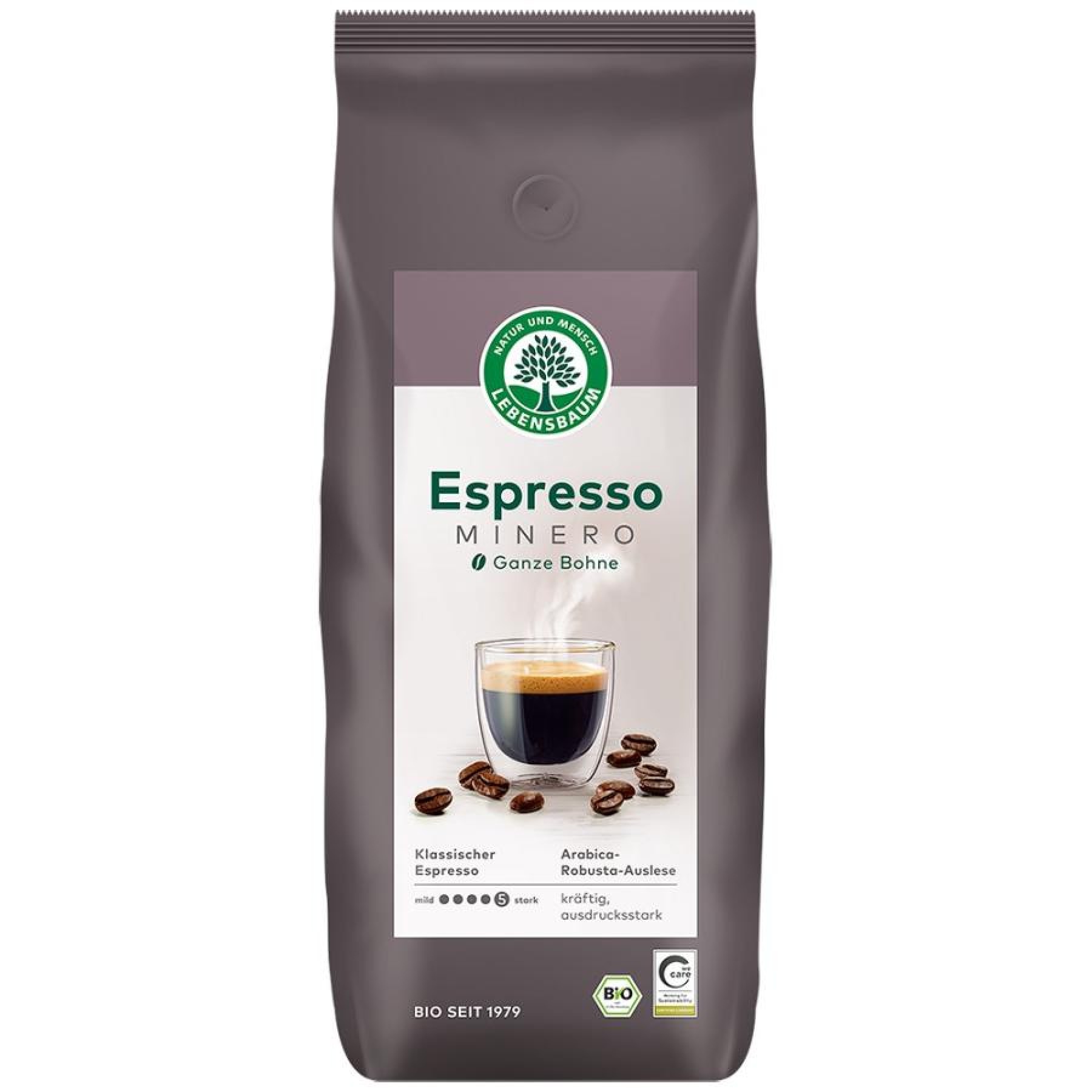 Cafea boabe expresso Minero Clasic, BIO, 1000g