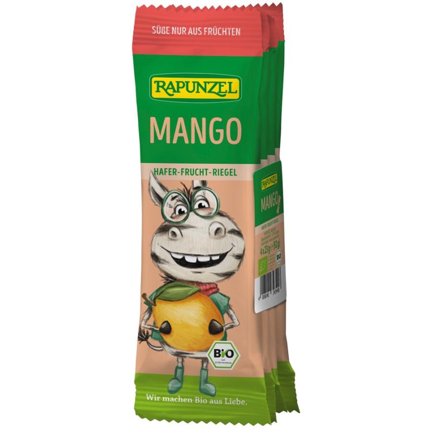 Baton cu ovaz si mango pentru copii  3 ani 4x23g, eco - 92 g
