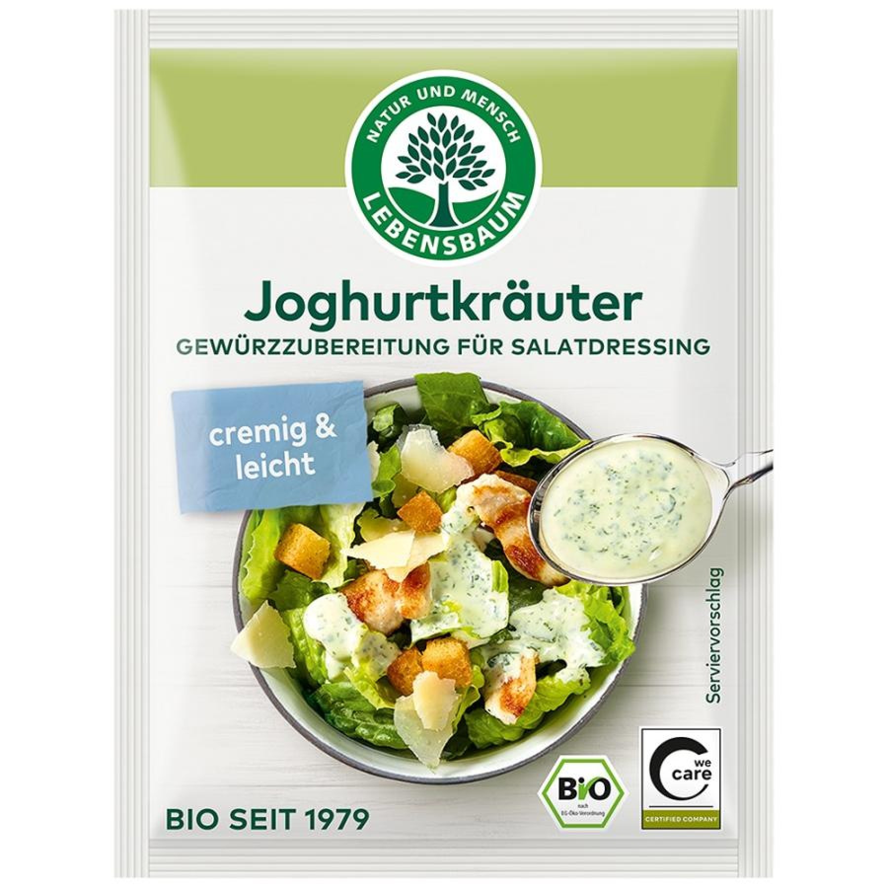 Mix de ierburi pentru dressing de salate cu iaurt 3x5g, eco - 15 g