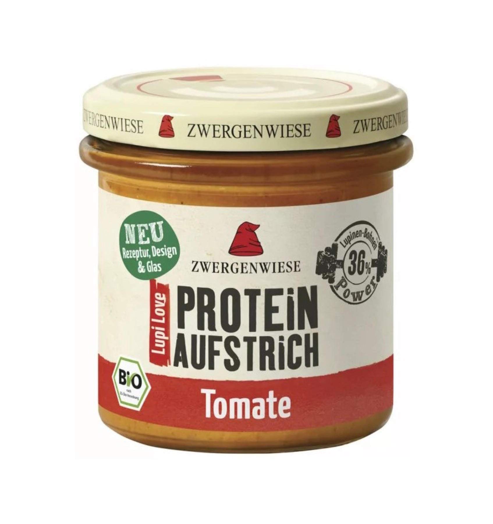 Crema tartinabila proteica cu lupin si tomate, eco - 135 g