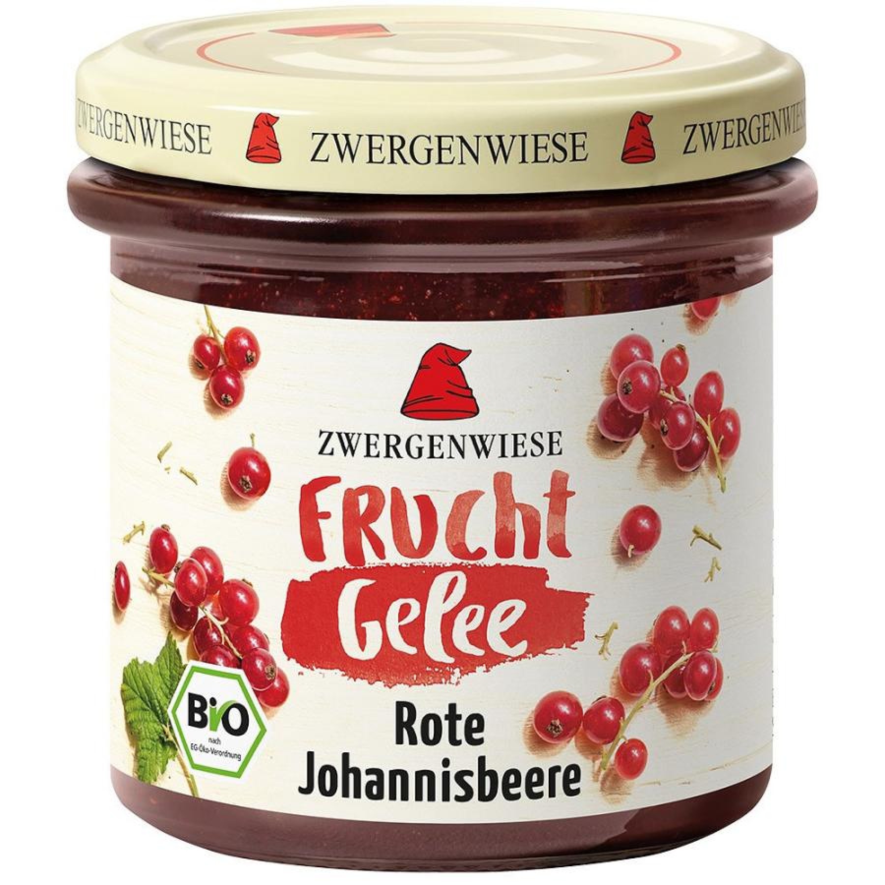 Jeleu de coacaz rosu fara gluten, eco - 160 g