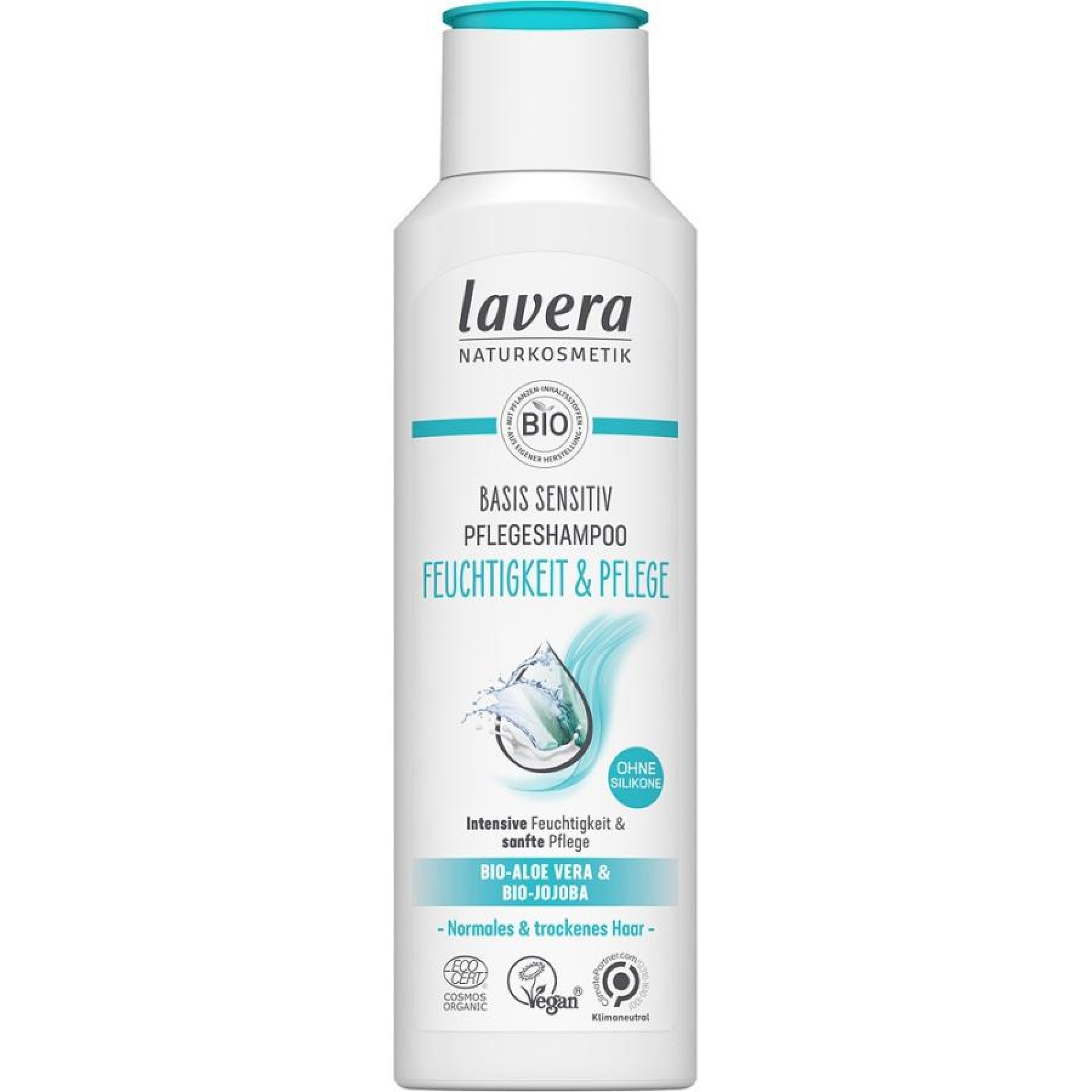 Sampon sensitiv pentru hidratare si ingrijire cu aloe vera bio si jojoba bio - 250 ml