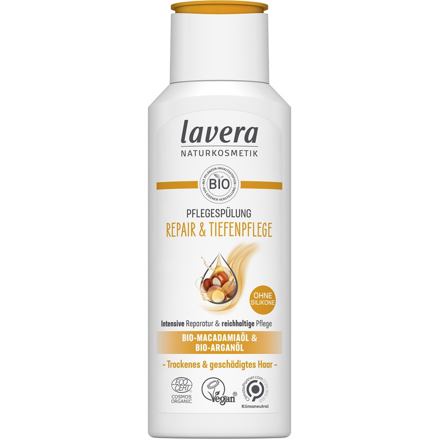 Balsam de par pentru reparare si ingrijire profunda cu ulei de argan bio - 200 ml