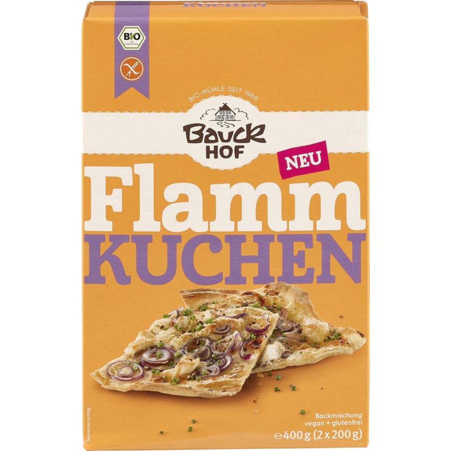 Mix de faina pentru tarta de ovaz Flambee fara gluten, eco - 400 g