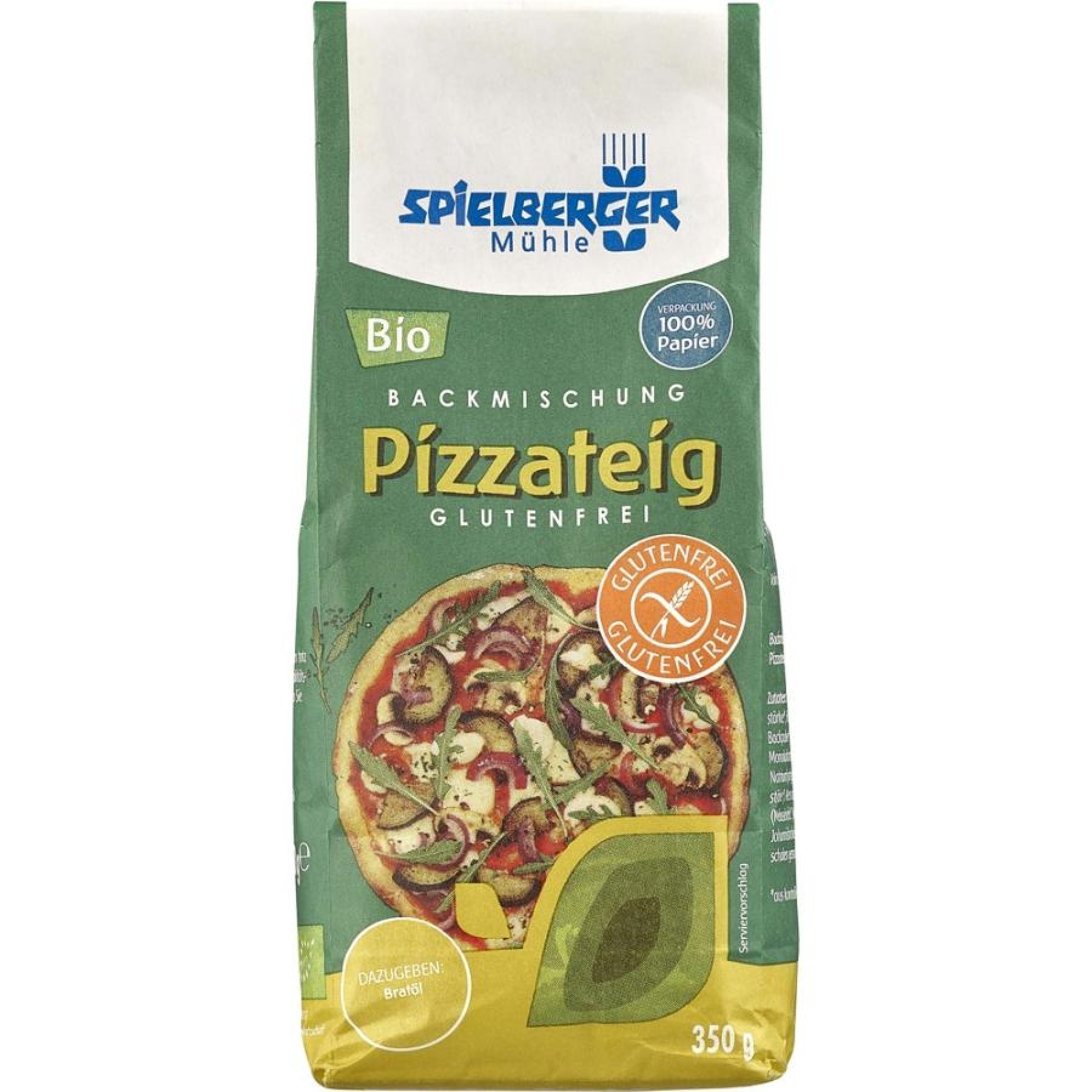 Mix de faina pentru aluat de pizza fara gluten, eco - 350 g