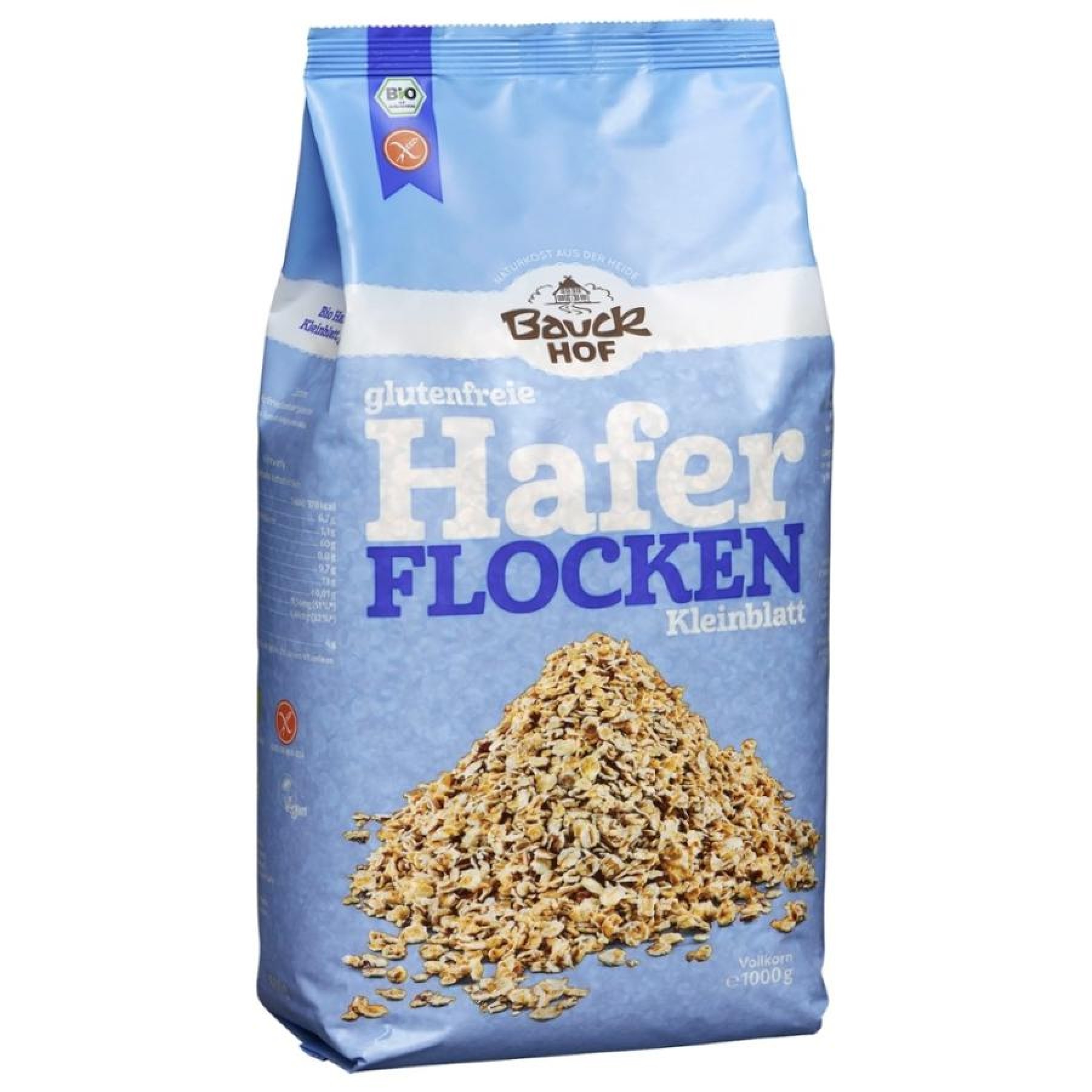 Fulgi mici de ovaz ecologic FARA GLUTEN - 1 kg