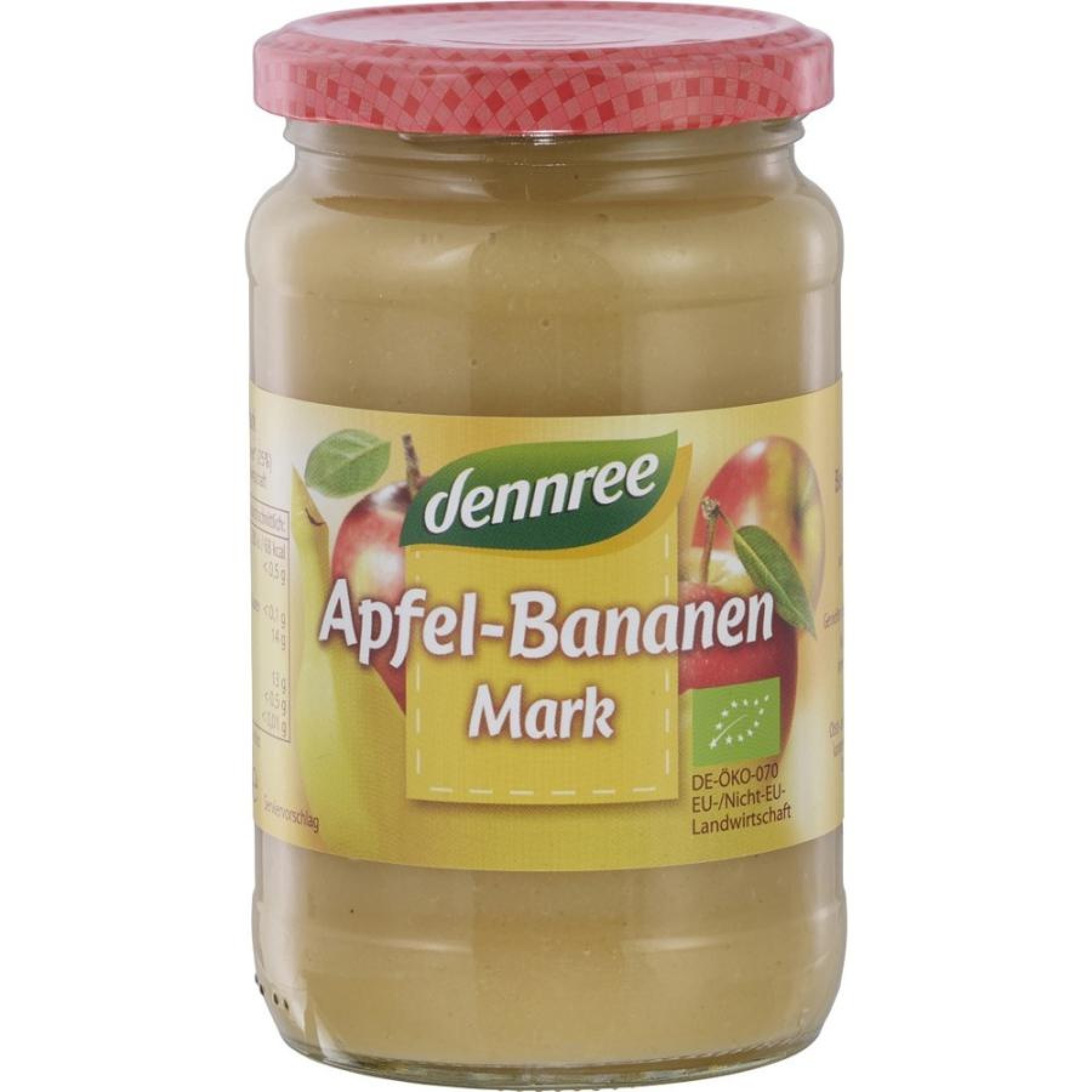 Piure de mere cu banane, eco - 360 g