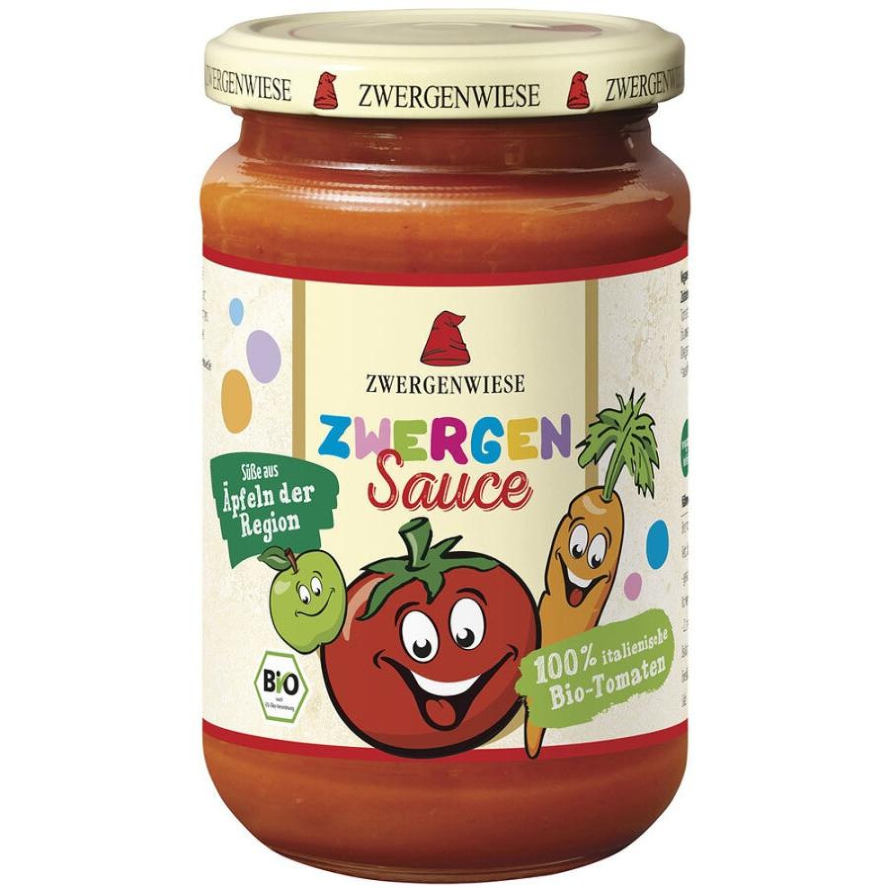 Sos de tomate pentru copii cu mere si morcovi - 340 ml