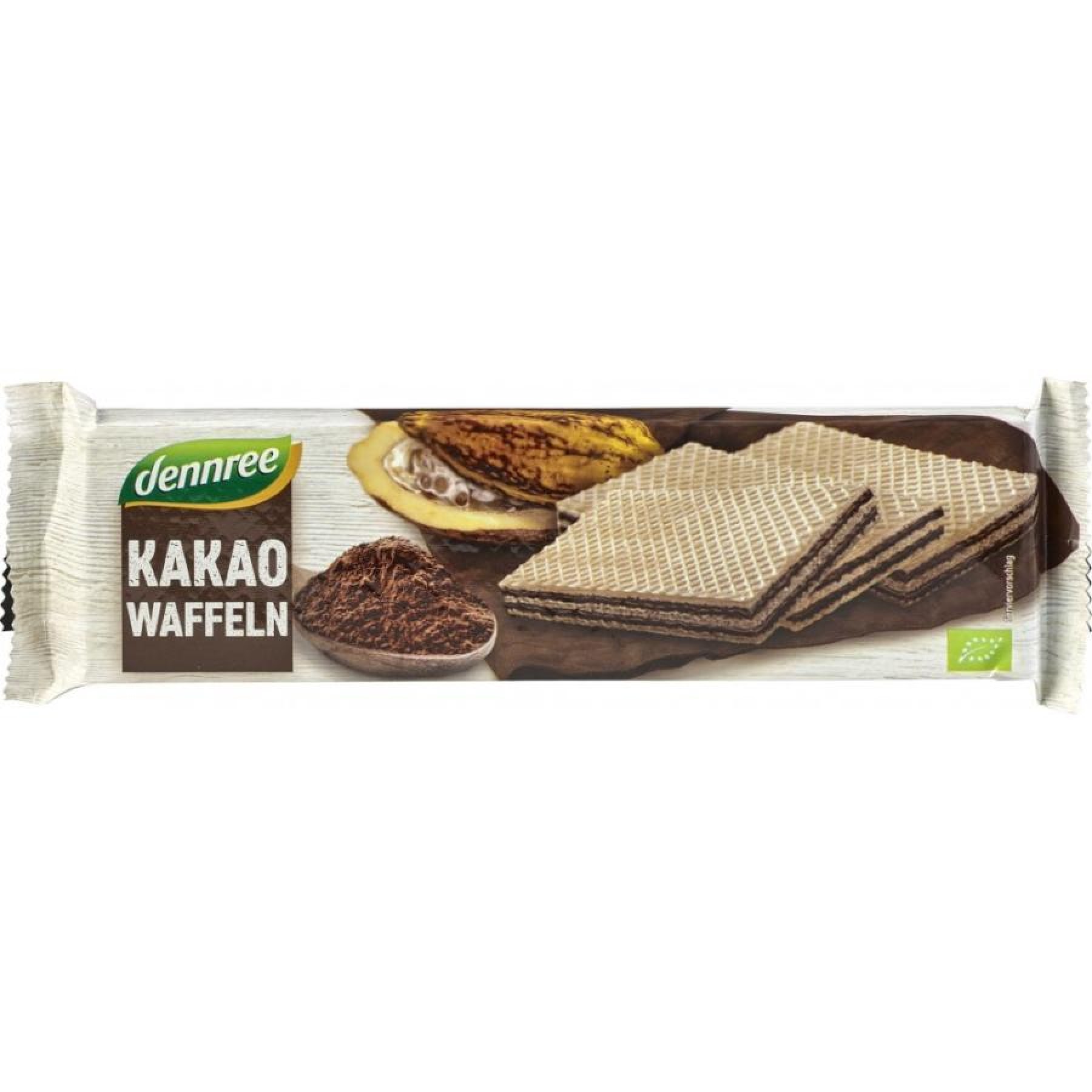 Napolitane cu crema bio de cacao - 125 g