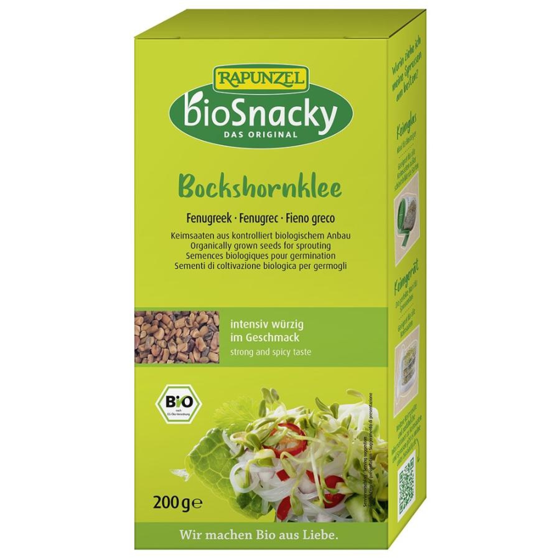Seminte de schinduf pentru germinat, eco - 200 g