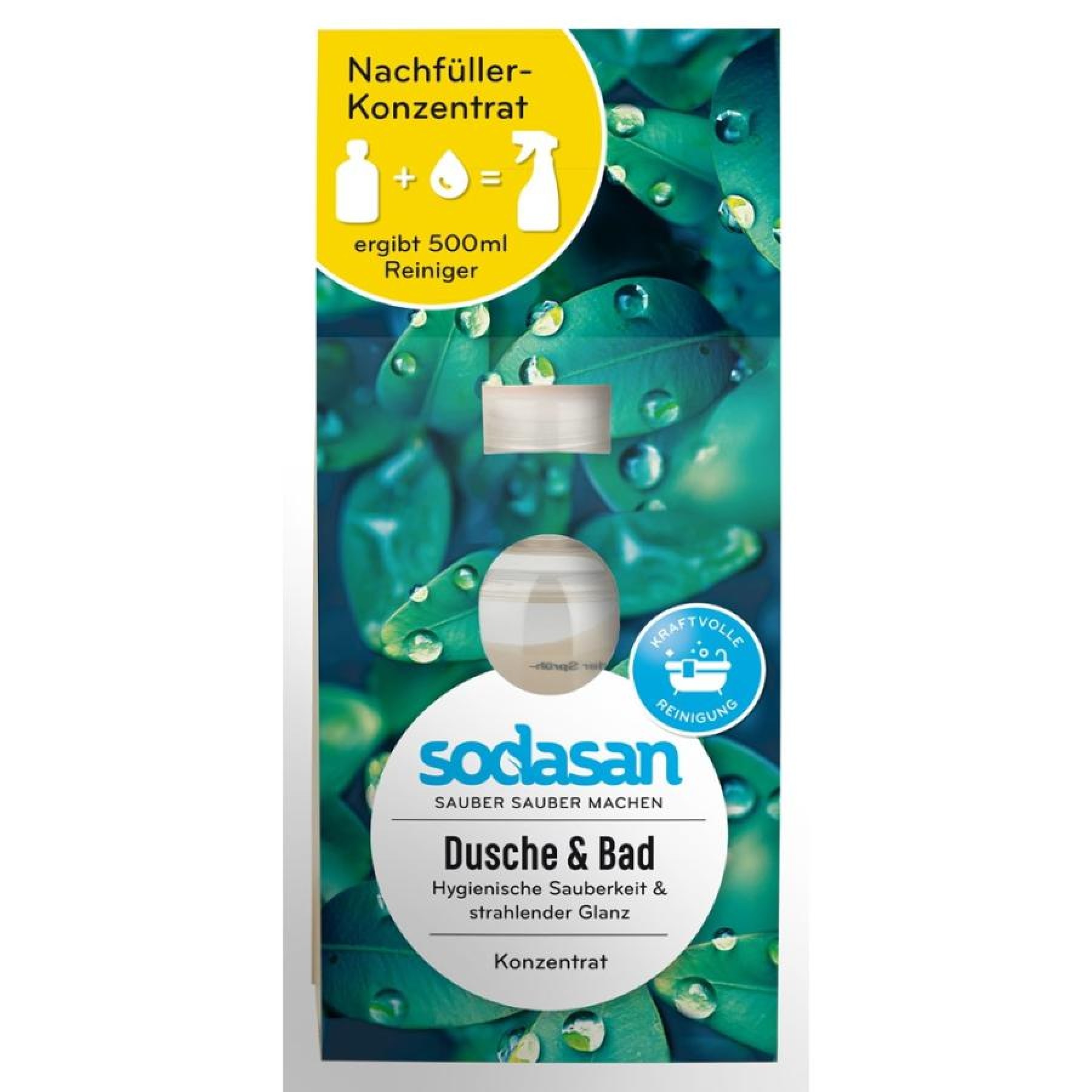 Solutie concentrata pentru curatat cada si dusul rezerva reumplere - 100 ml