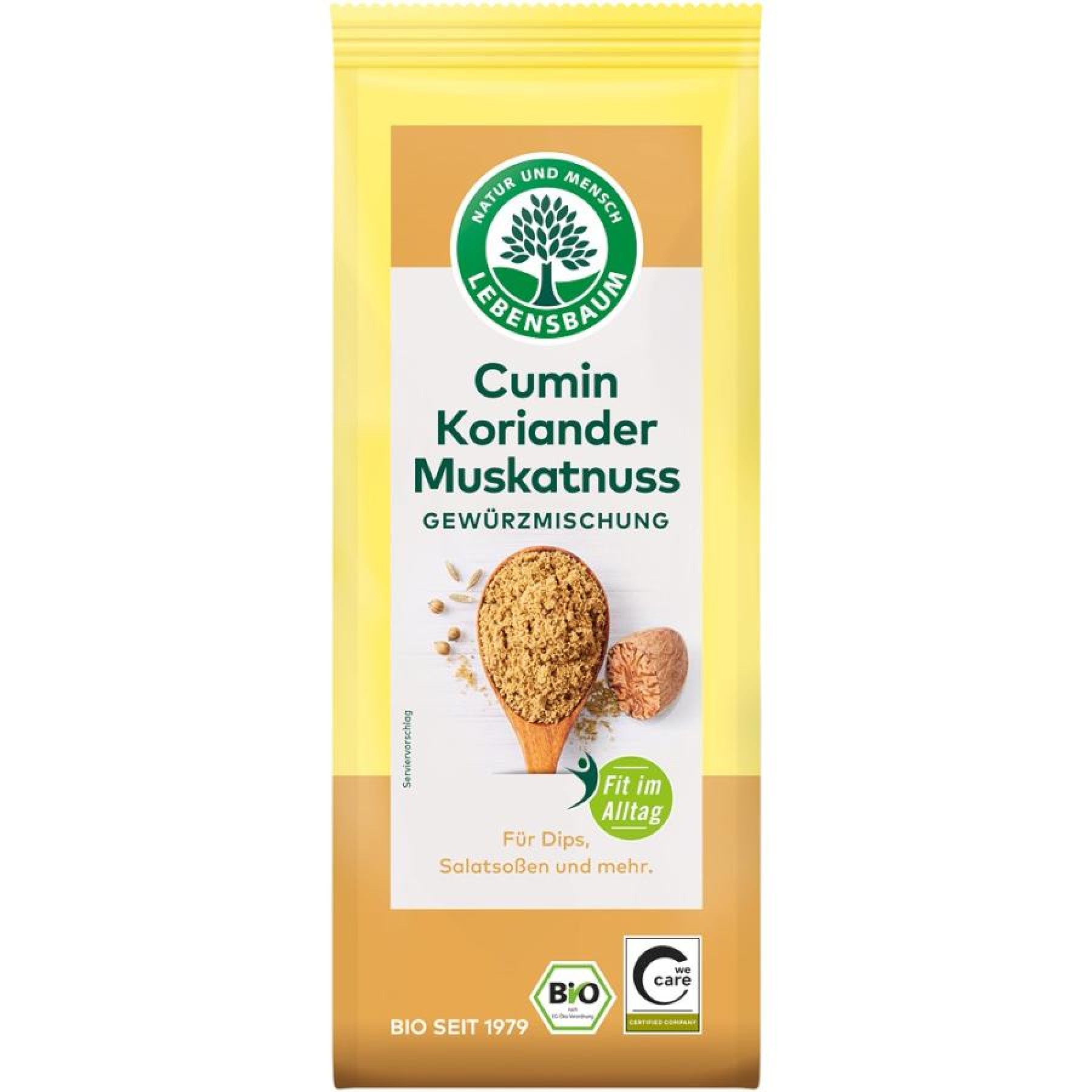 Mix de chimen coriandru si nucsoara, eco - 45 g