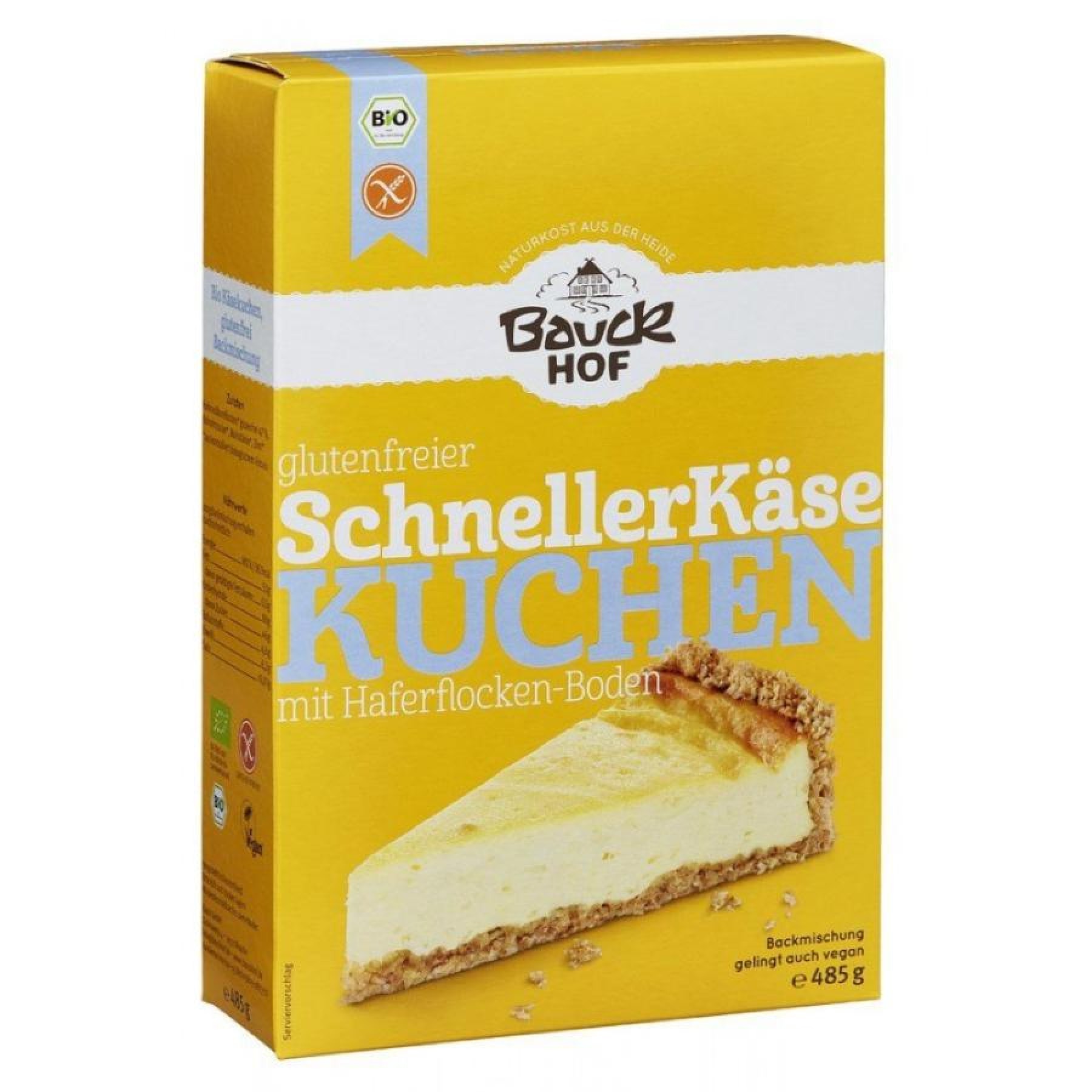 Mix de faina pentru prajitura cu branza fara gluten, eco - 485 g