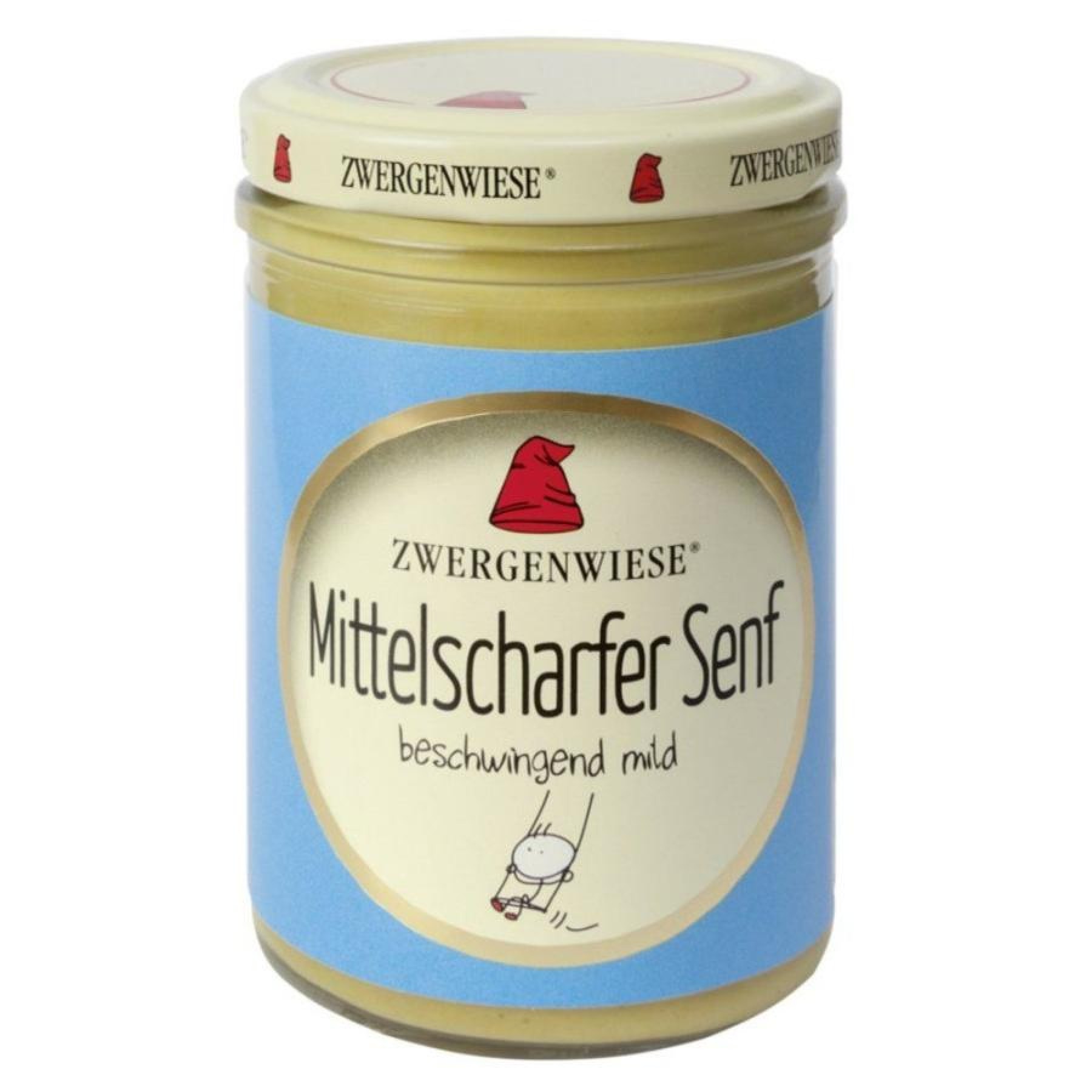 Mustar usor picant fara gluten, eco - 160 ml
