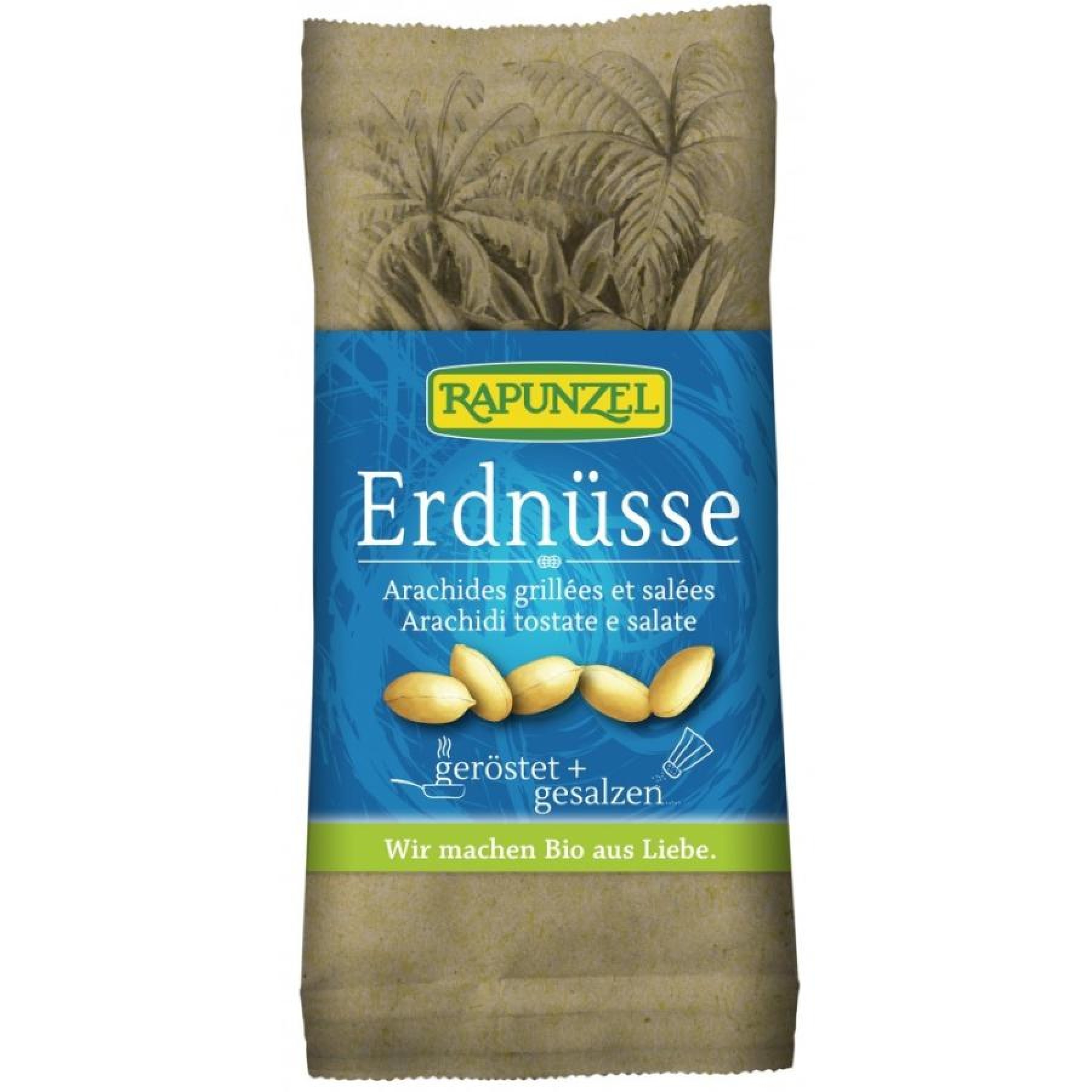Arahide prajite si sarate, eco - 75 g
