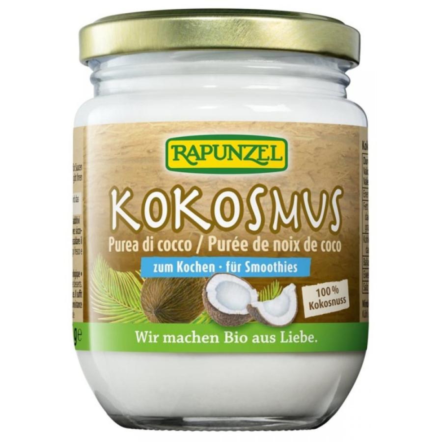 Pasta de cocos vegana - 215 g