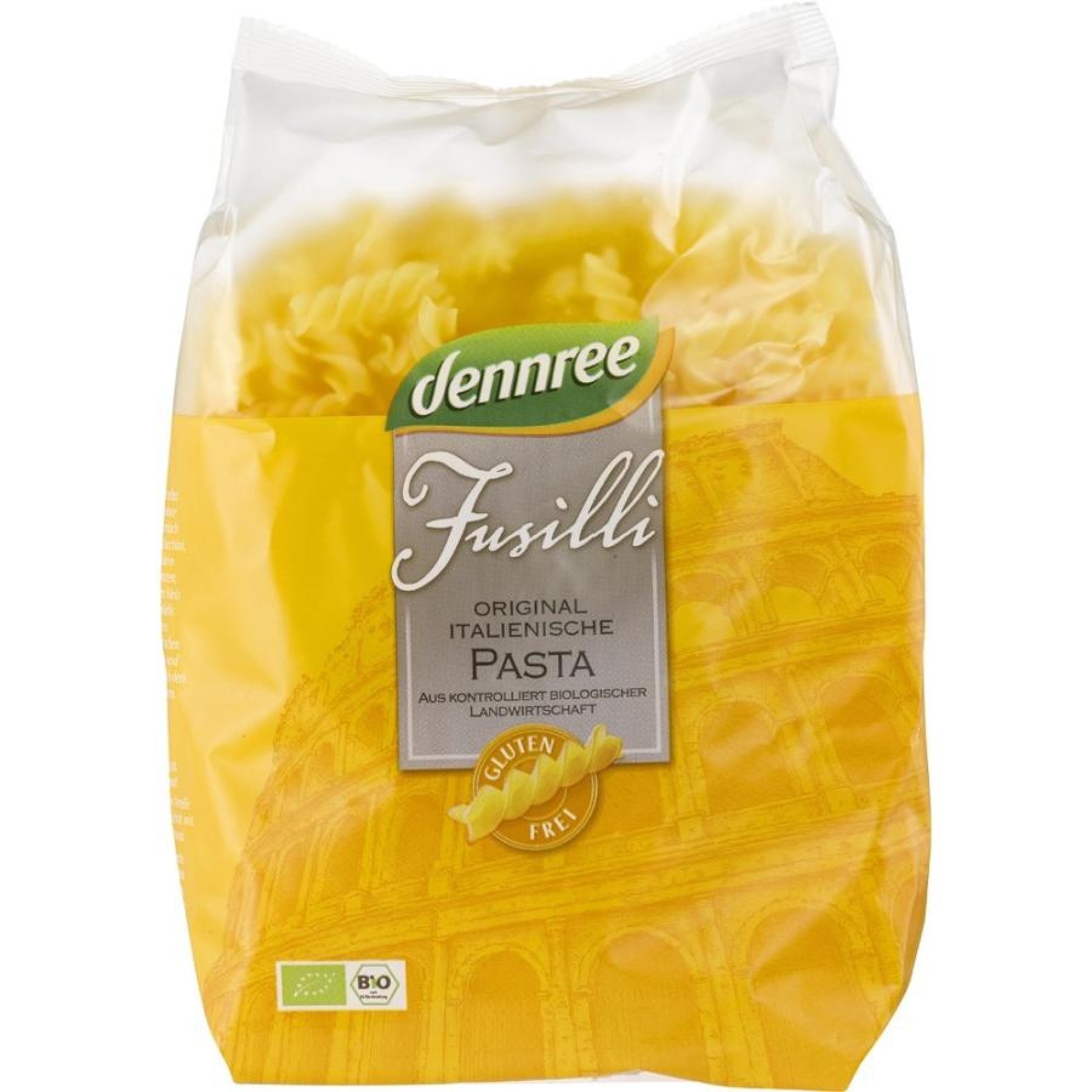 Fusilli din porumb si orez fara gluten, eco - 500 g