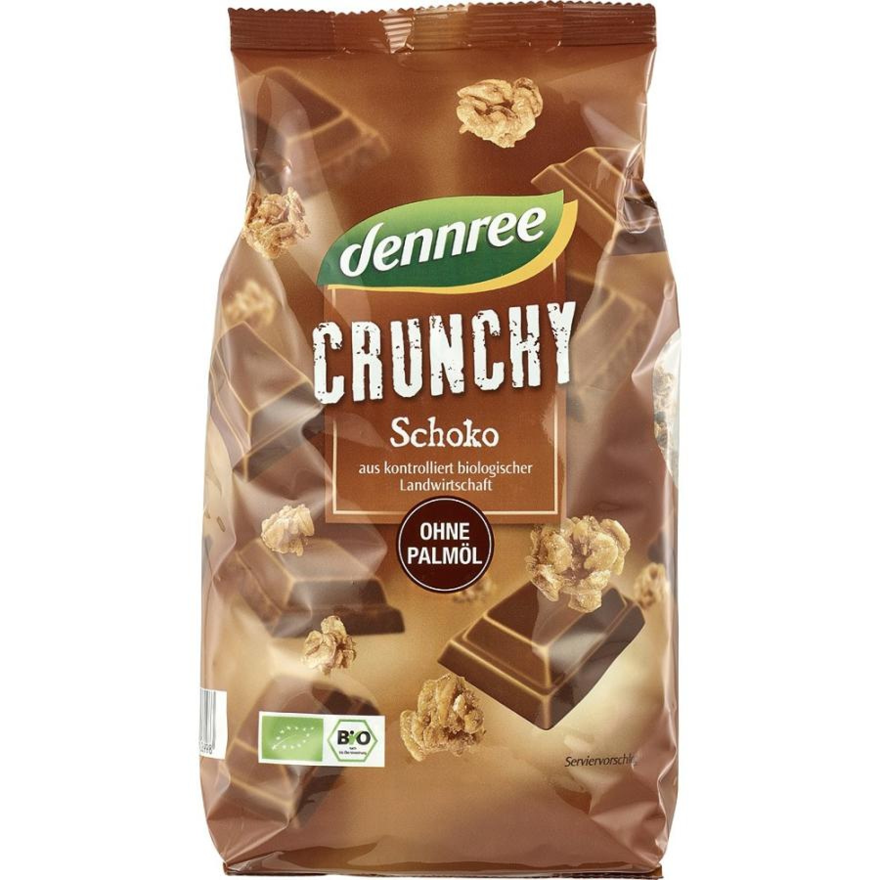 Cereale crocante cu ciocolata bio - 750 g