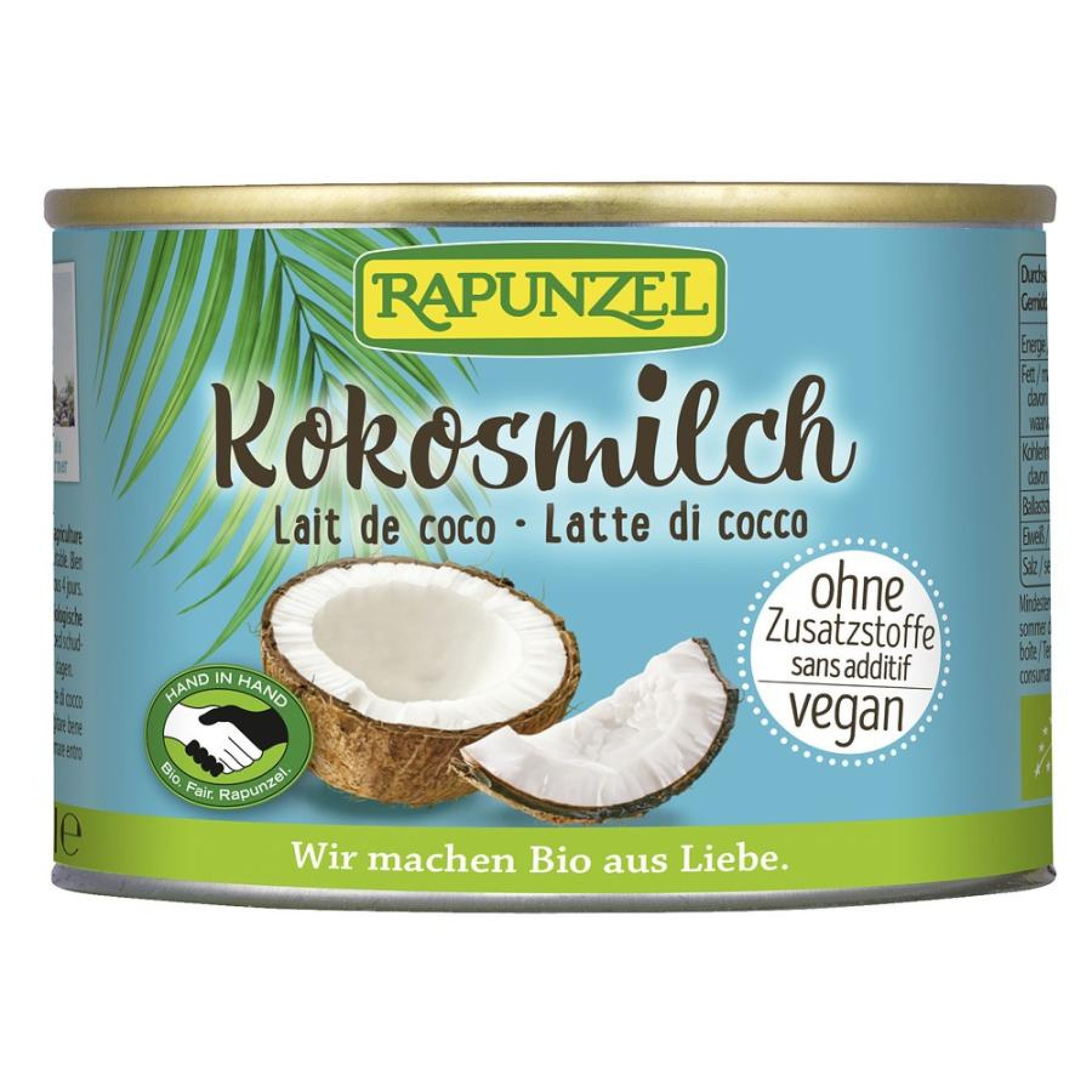 Lapte de cocos bio mic - 200 ml