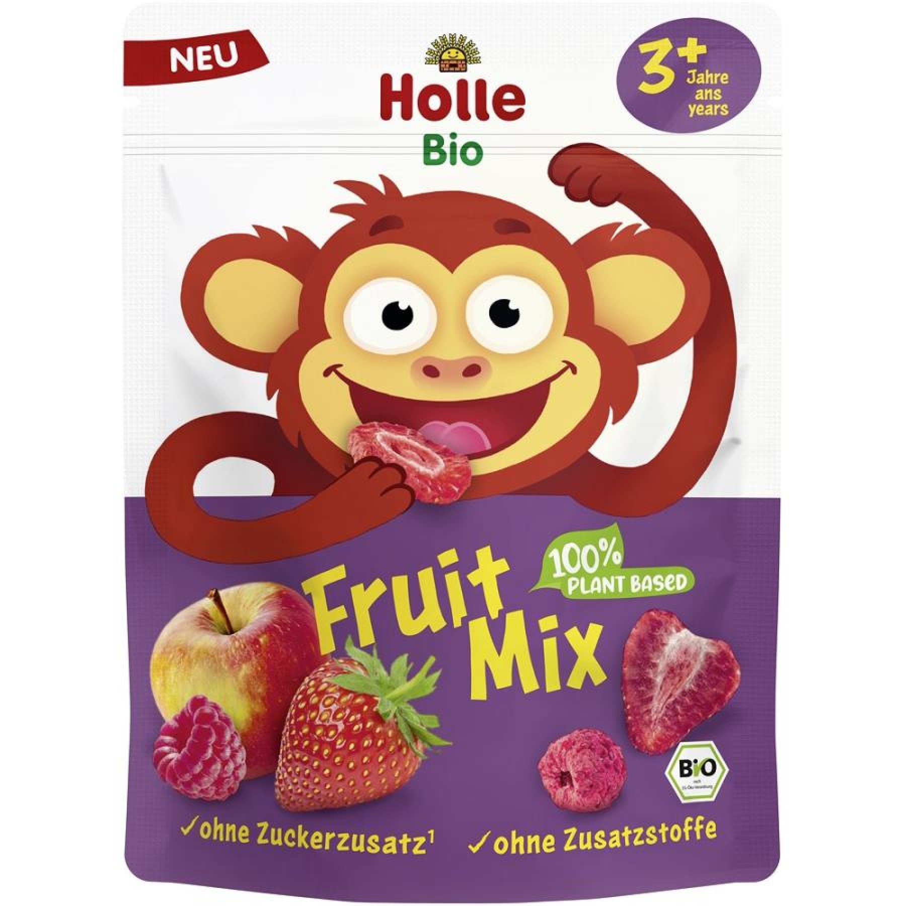 Mix de fructe liofilizate pentru copii 3 ani, eco - 13 g
