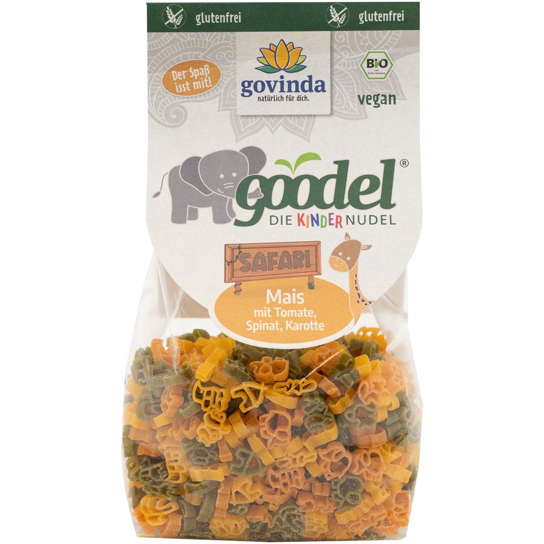 Paste Safari fara gluten pentru copii, eco - 250 g
