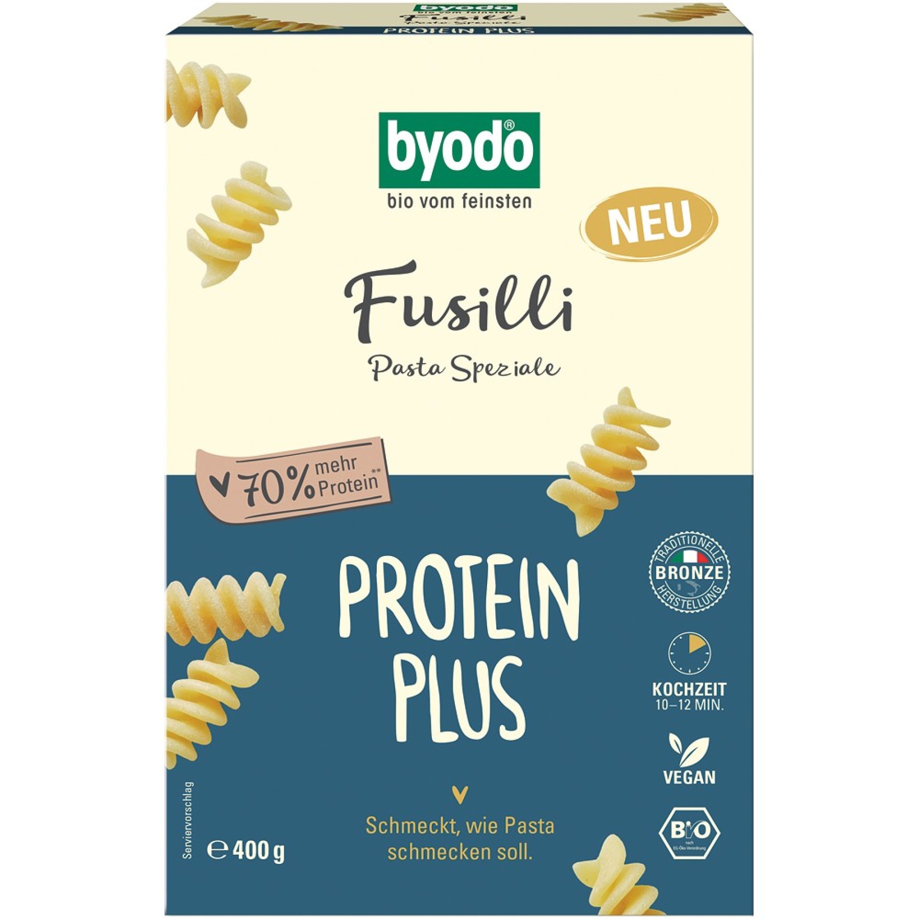 Fusilli bio protein plus - 400 g