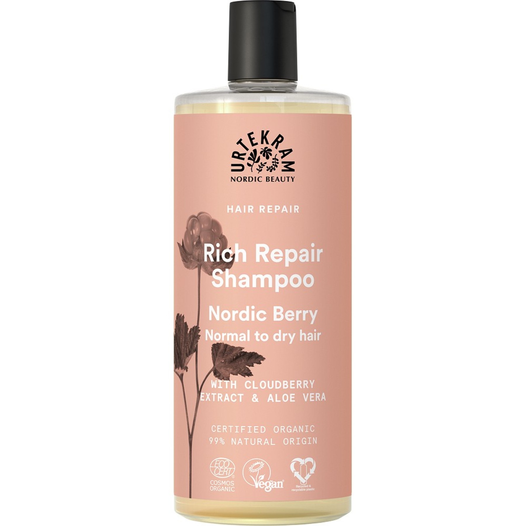 Sampon reparator Nordic Berry pentru par normal spre uscat - 500 ml