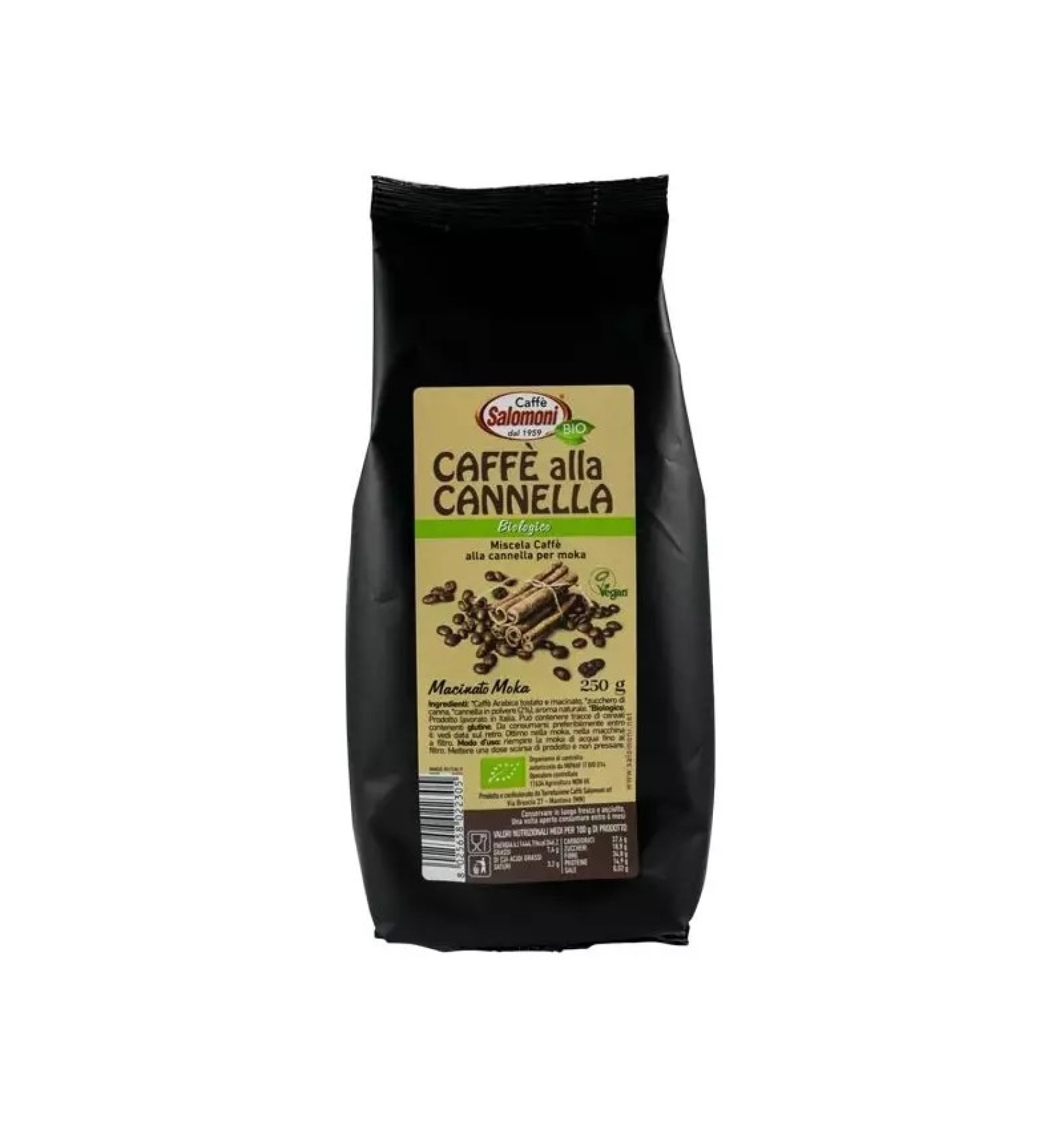 Cafea BIO cu scortisoara 250gr