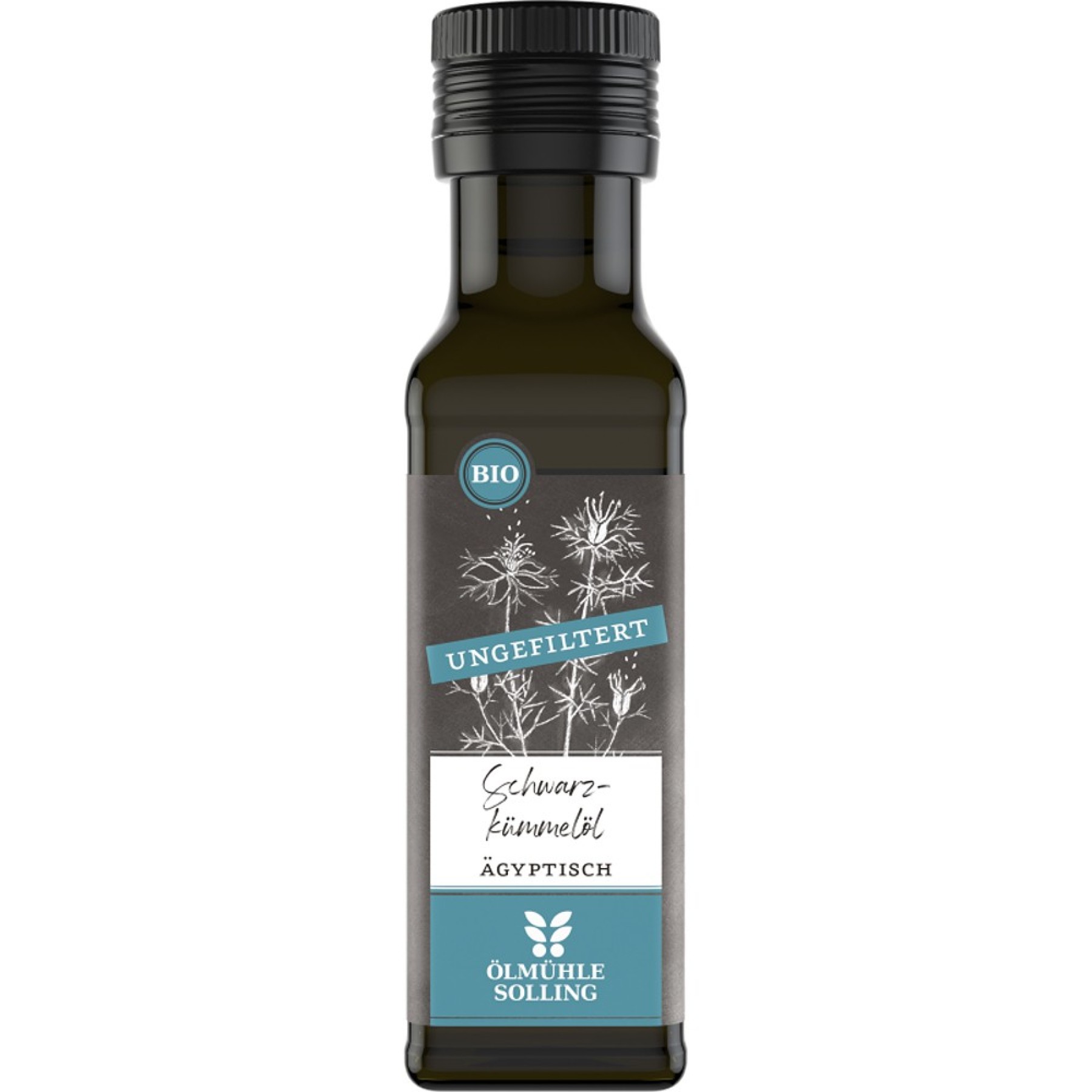 Ulei de chimen negru nefiltrat, eco - 250 ml