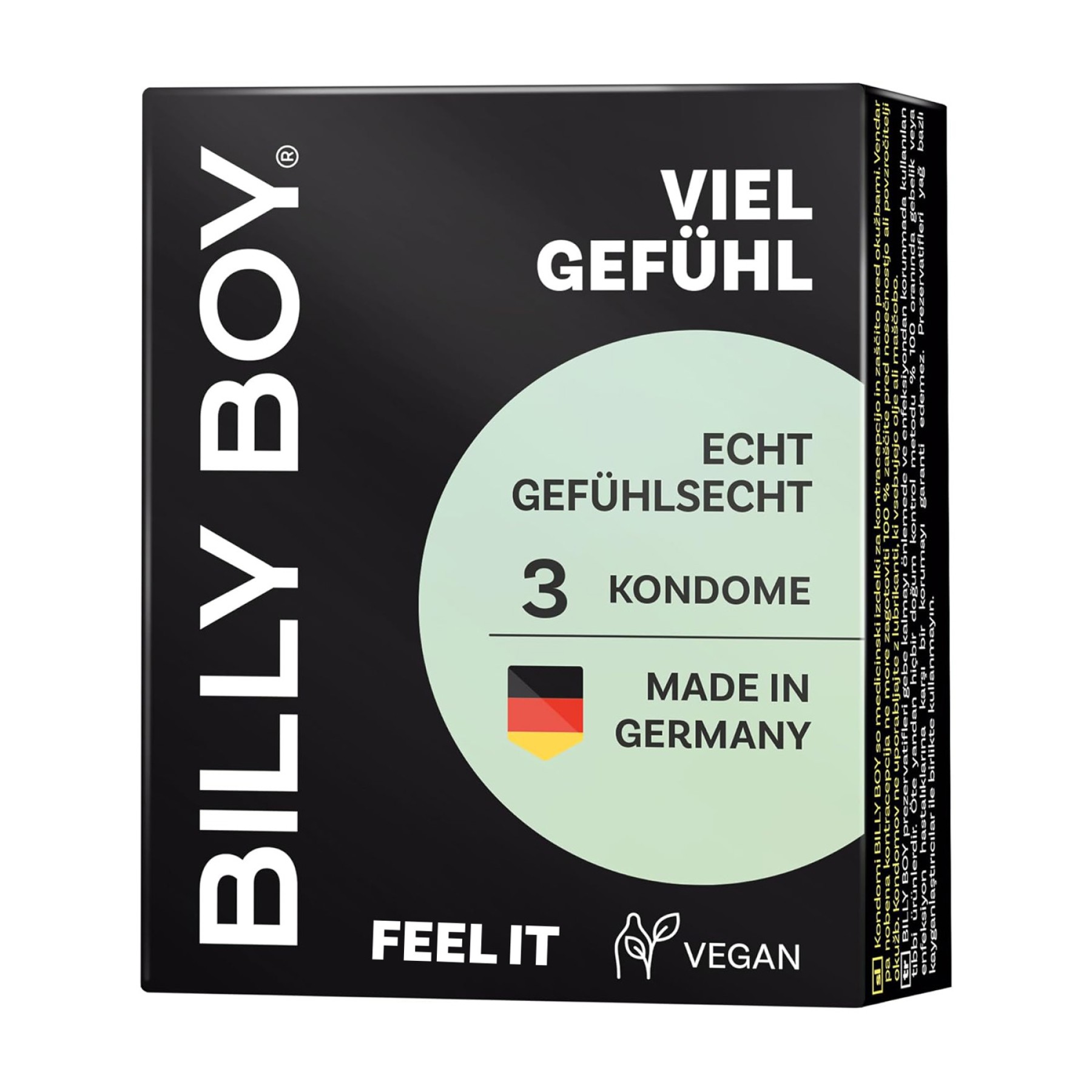 Prezervative Billy Boy Feel It 3 buc