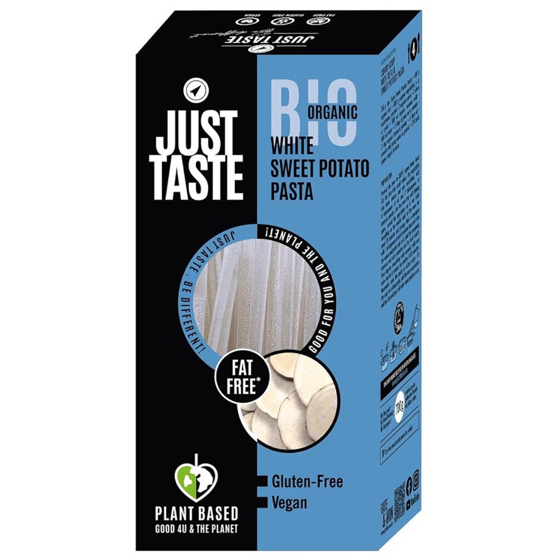 Tagliatelle din cartof dulce alb fara gluten, eco - 250 g