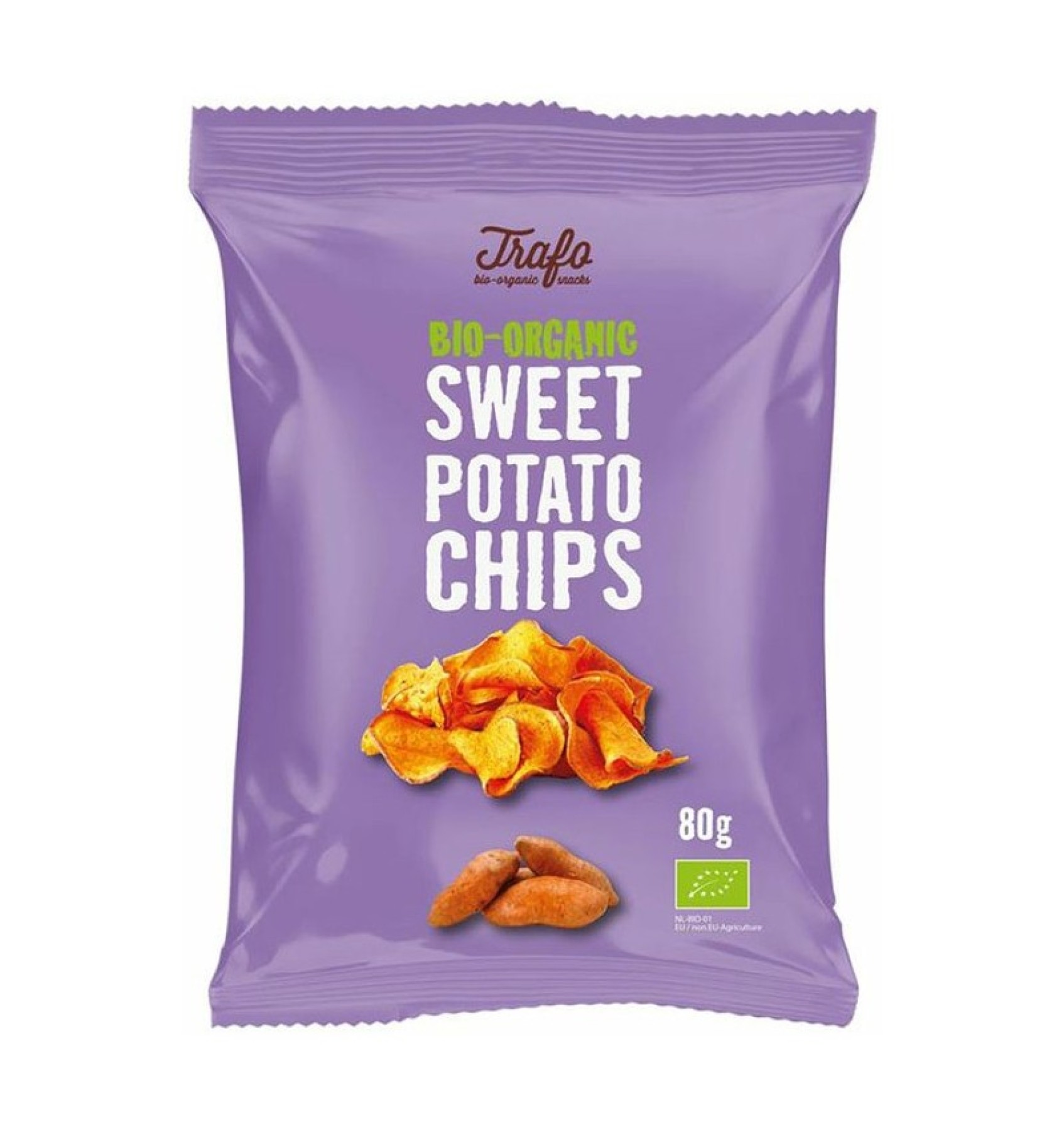 ECO/BIO Chips din cartofi dulci 80gr