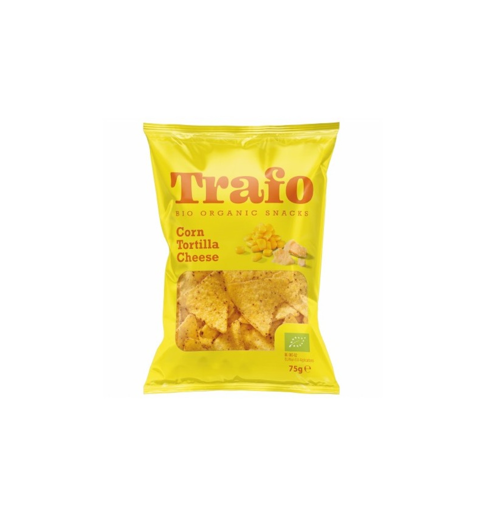 ECO/BIO Tortilla cu branza - Nacho- 75g