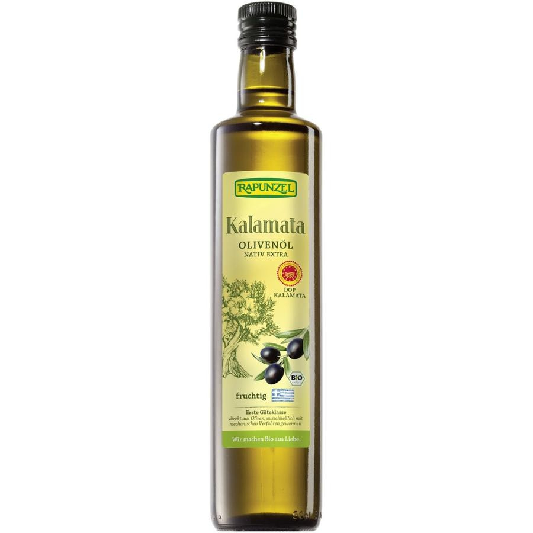 Ulei de masline Kalamata extravirgin DOP, eco - 500 ml